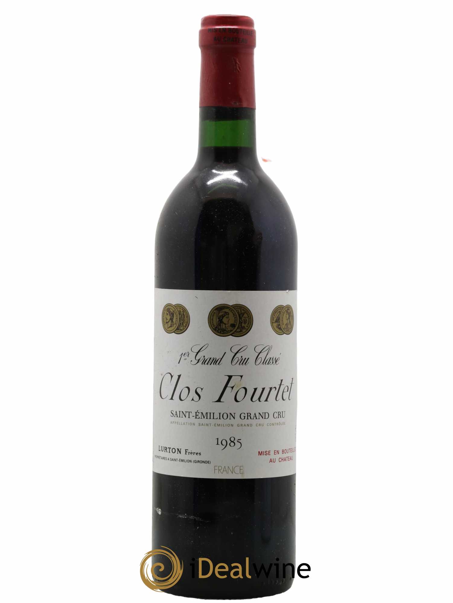 Clos Fourtet 1er Grand Cru Classé B 1985 - Lot de 1 bouteille - 0