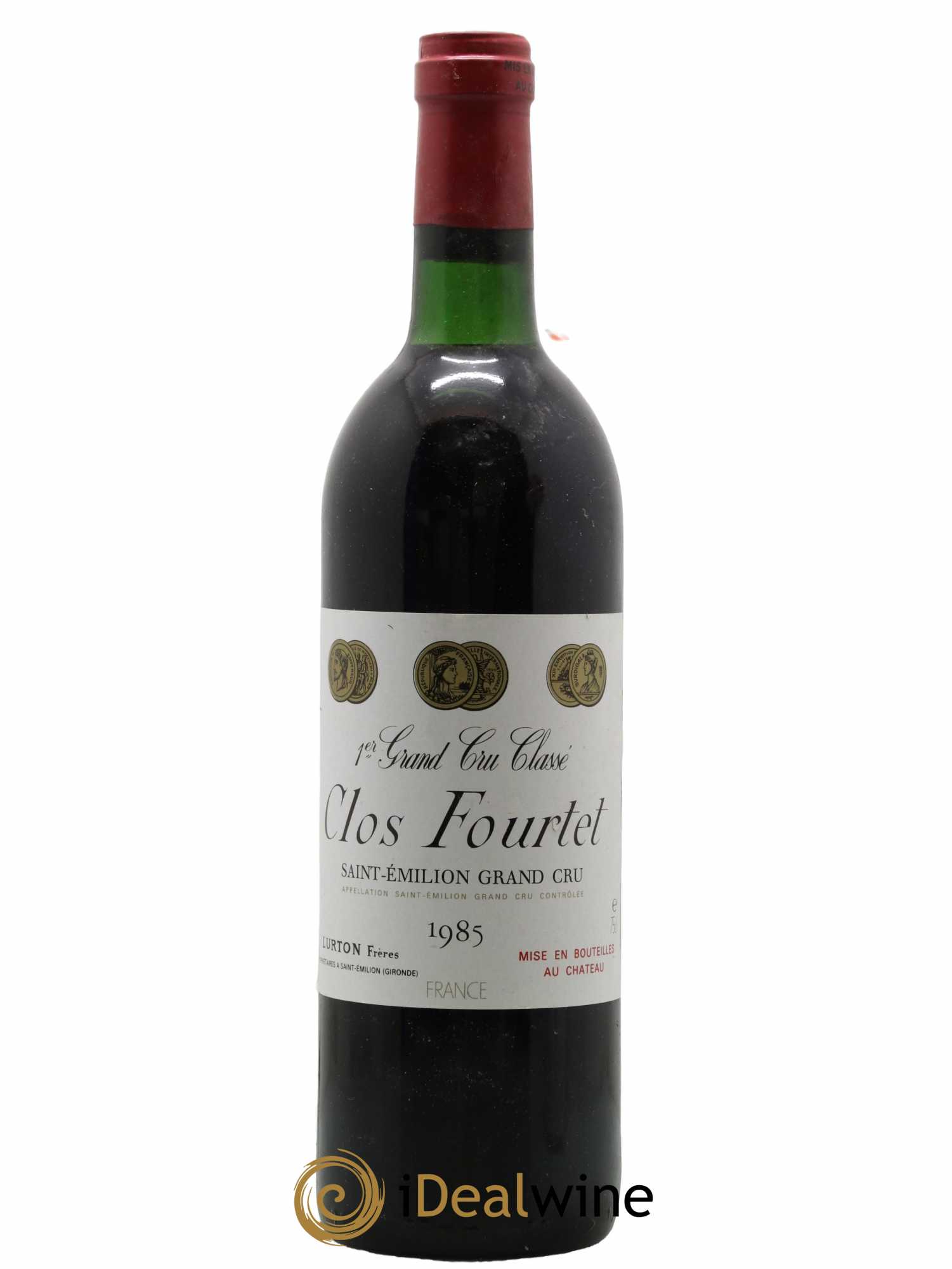 Clos Fourtet 1er Grand Cru Classé B 1985 - Lot de 1 bouteille - 0