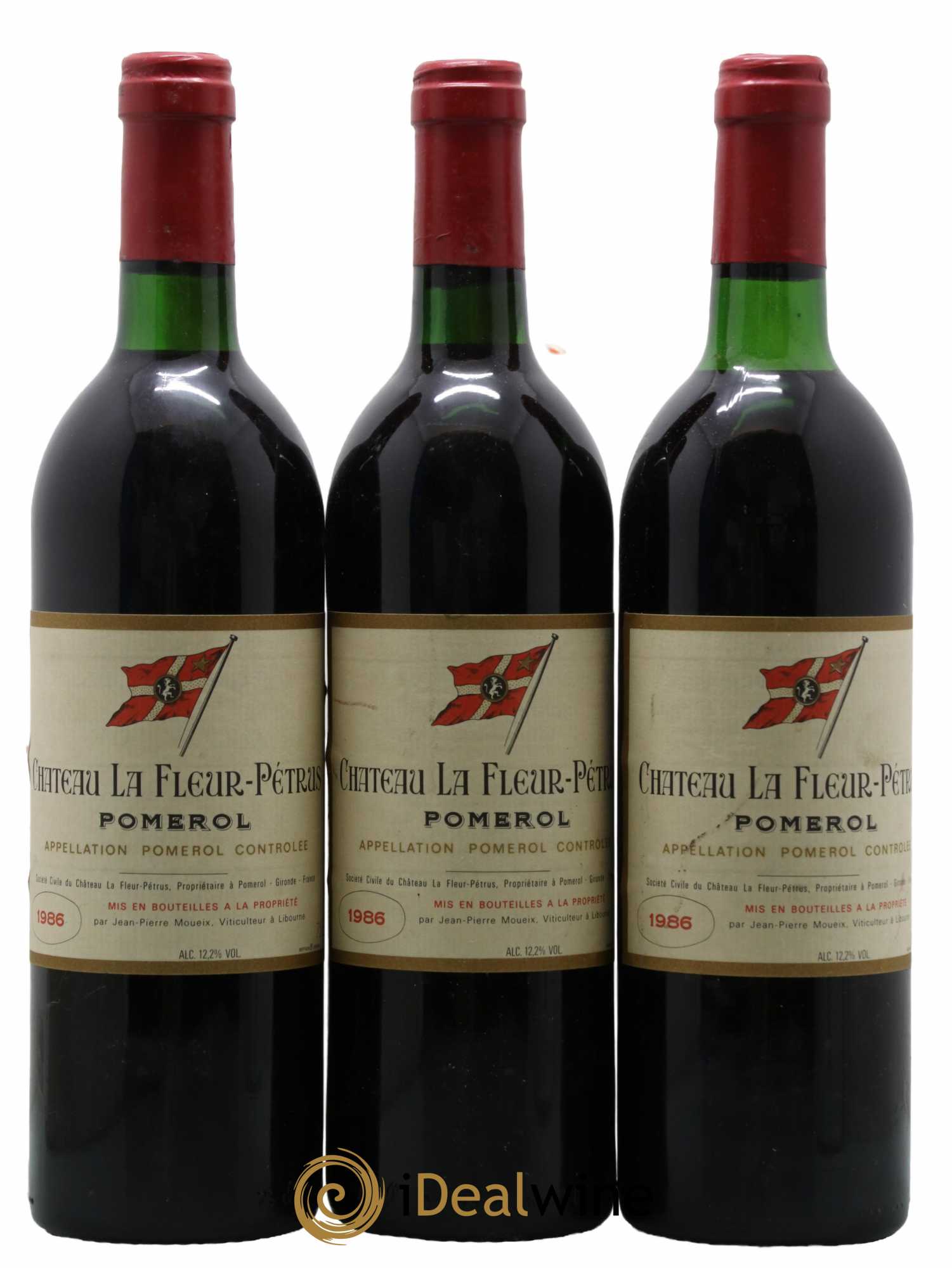 Château la Fleur Petrus 1986 - Lot de 3 bouteilles - 0