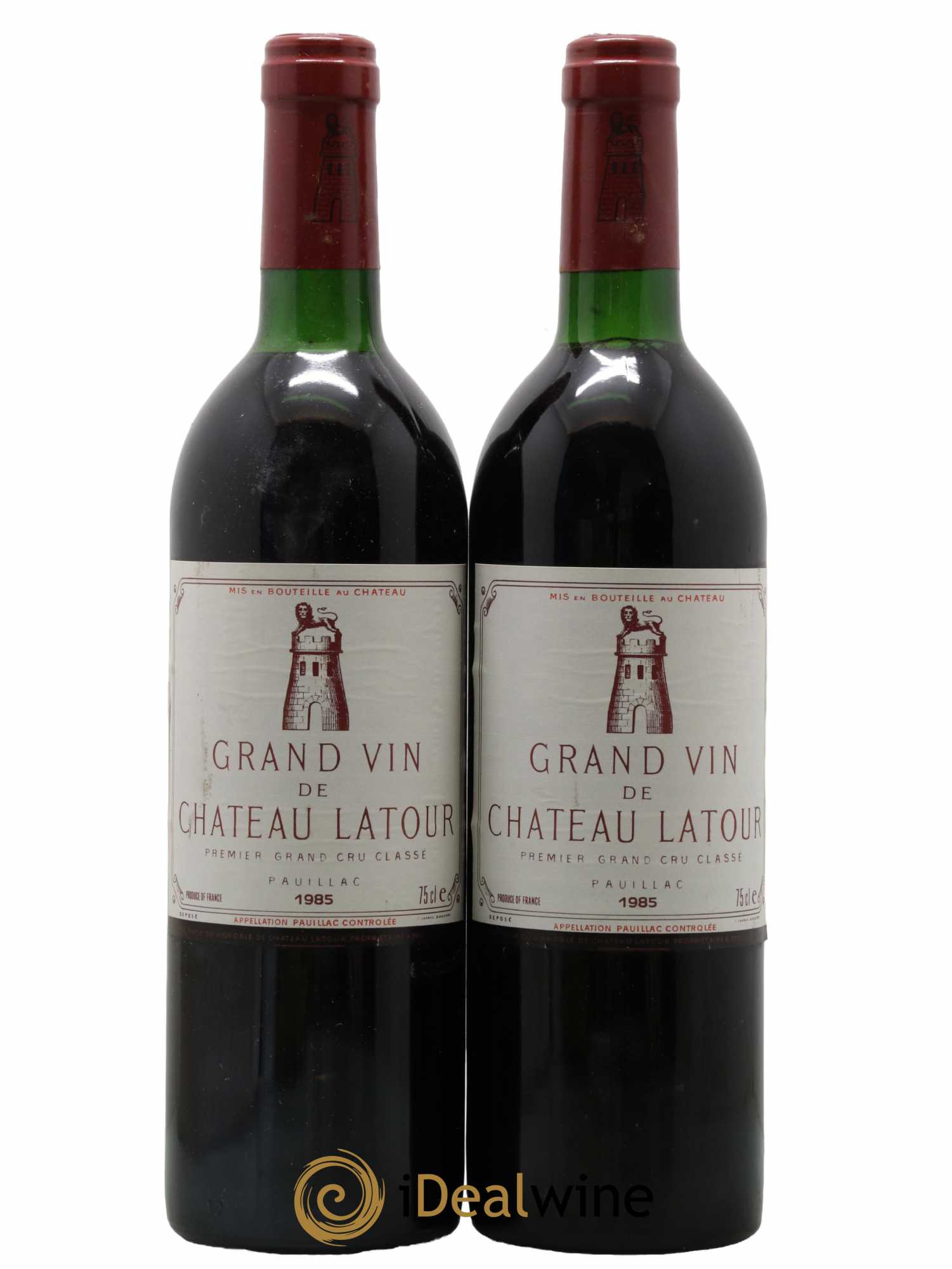 Château Latour 1er Grand Cru Classé 1985 - Lot de 2 bouteilles - 0