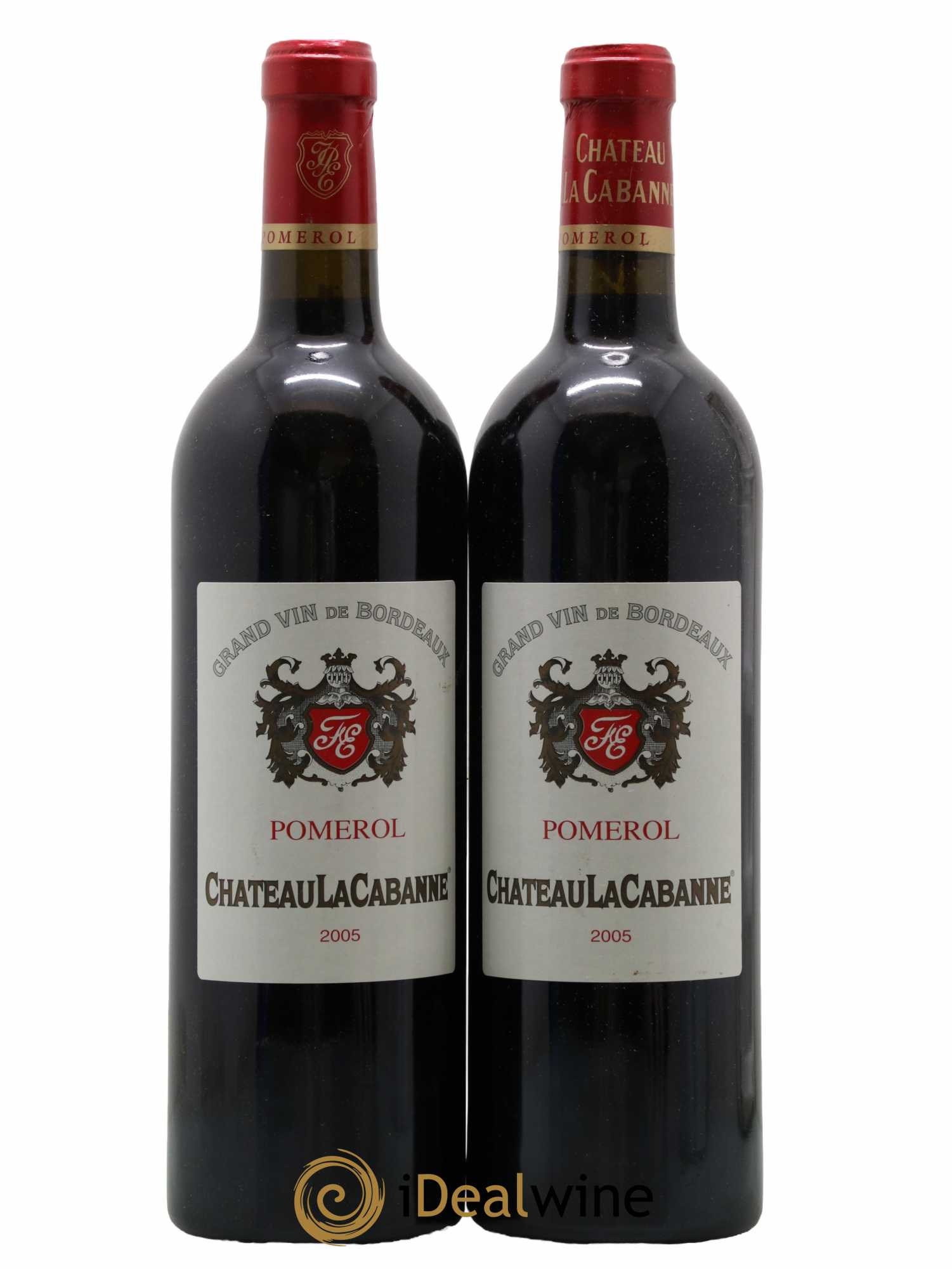 Château la Cabanne 2005 - Lot de 2 bouteilles - 0