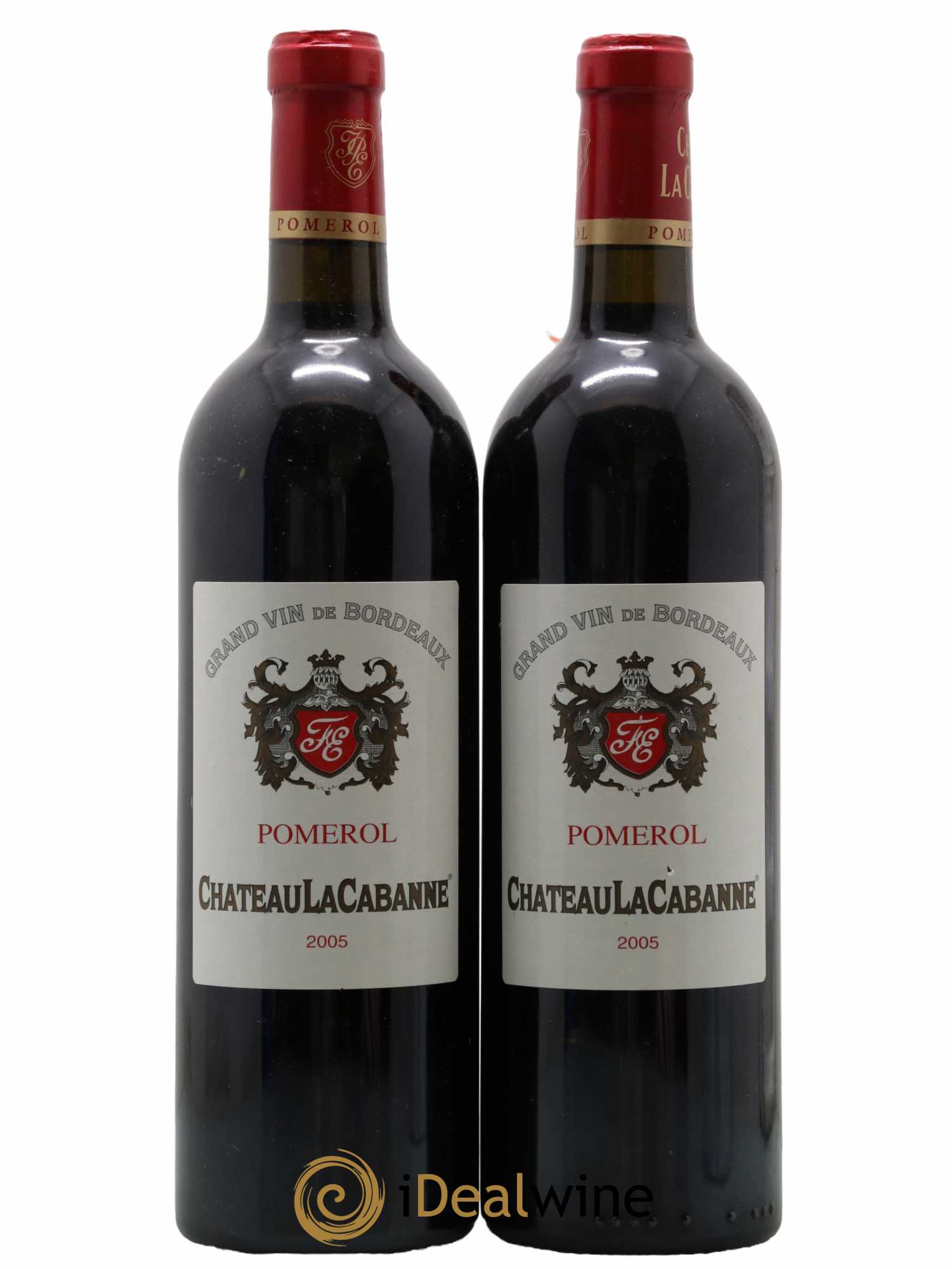 Château la Cabanne 2005 - Lot de 2 bouteilles - 0