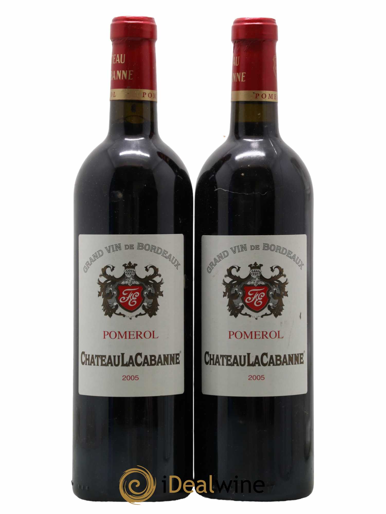 Château la Cabanne 2005 - Lot de 2 bouteilles - 0