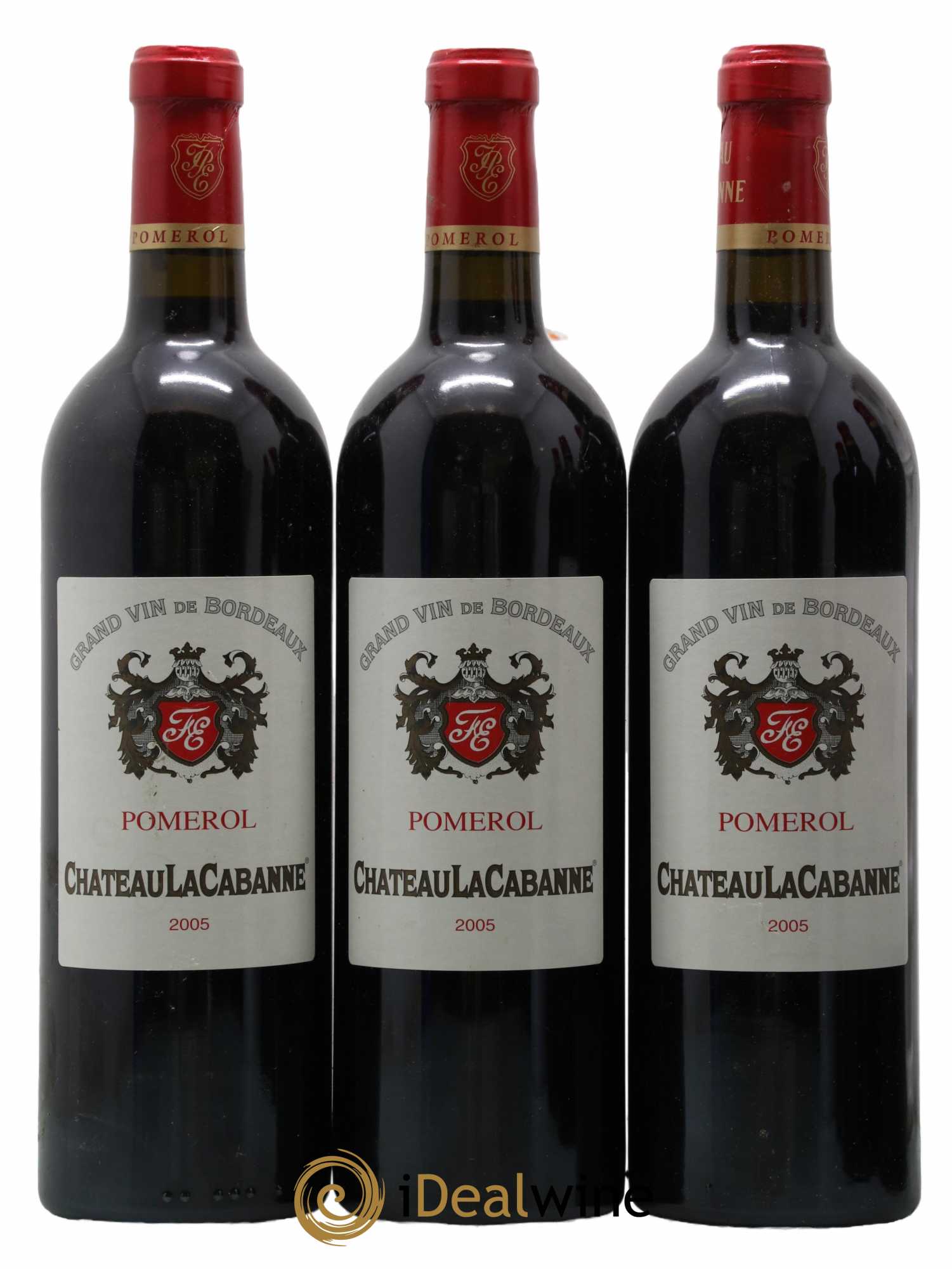 Château la Cabanne 2005 - Lot de 4 bouteilles - 2