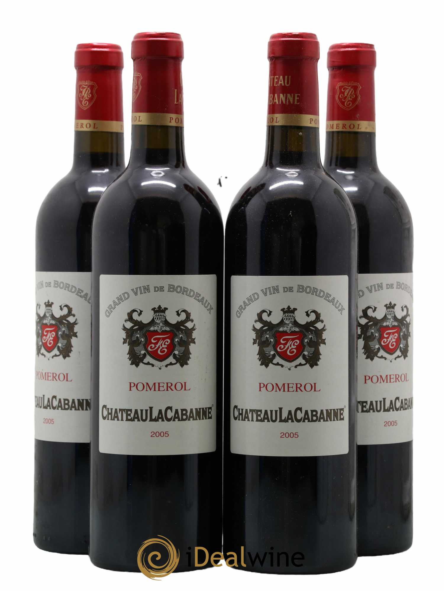 Château la Cabanne 2005 - Lot de 4 bouteilles - 0