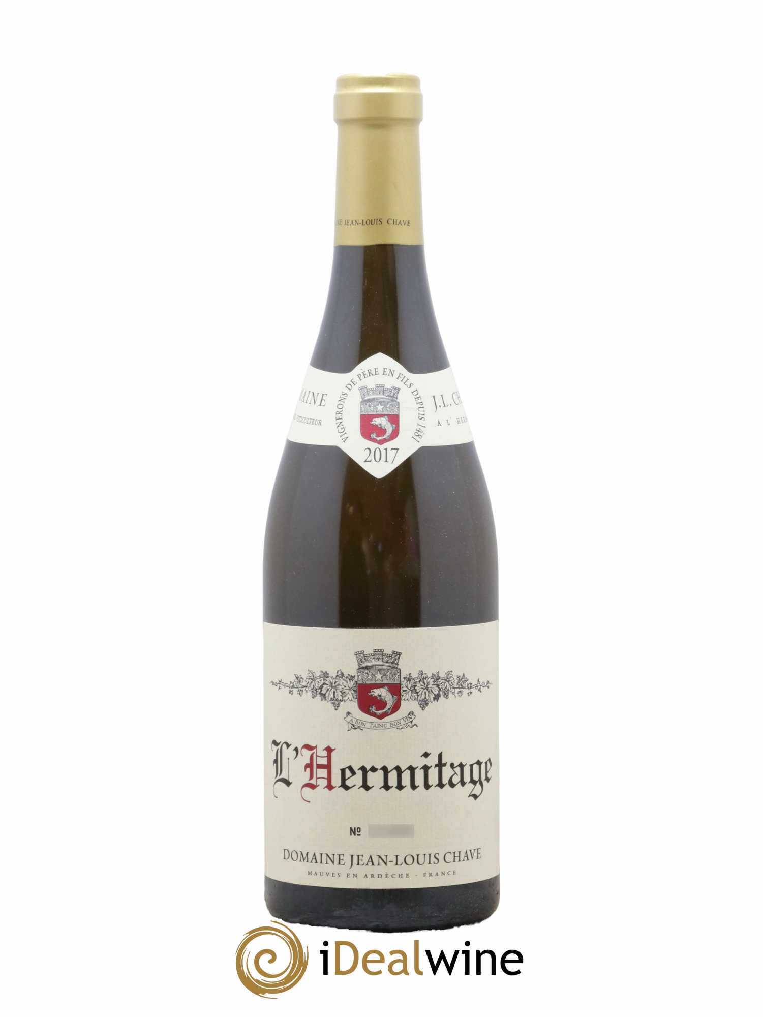 Hermitage Jean-Louis Chave 2017 - Lot de 1 bouteille - 0
