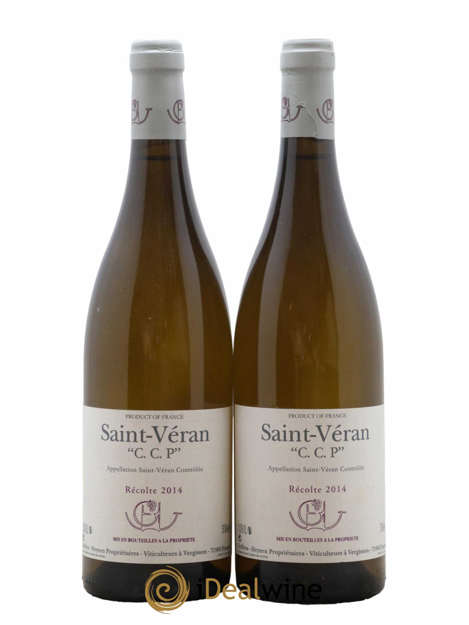 Saint-Véran C.C.P Guffens-Heynen 2014 - Lot de 2 bouteilles - 0