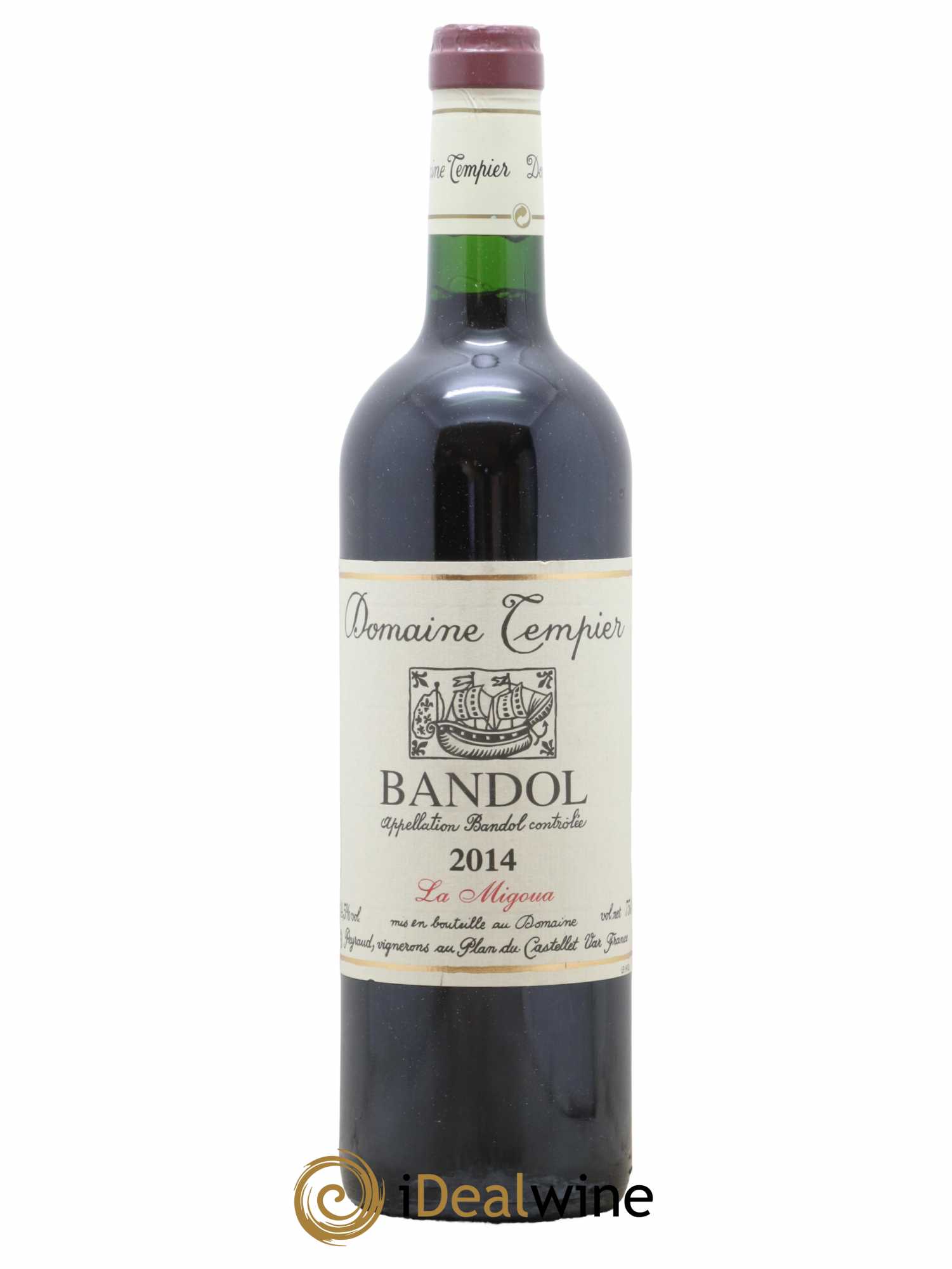 Bandol Domaine Tempier Cuvée La Migoua Famille Peyraud 2014 - Lot de 1 bouteille - 0