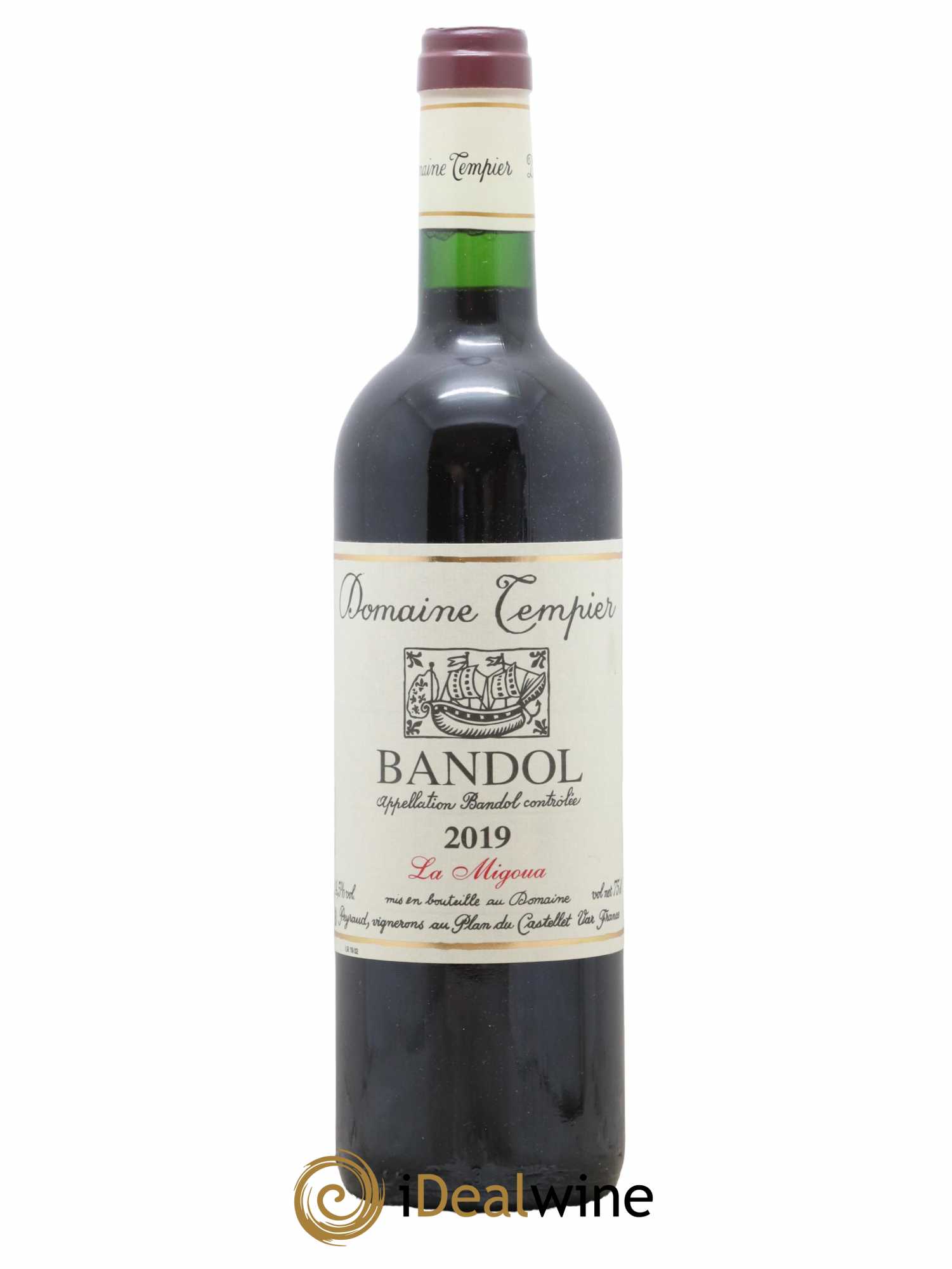 Bandol Domaine Tempier Cuvée La Migoua Famille Peyraud 2019 - Lot de 1 bouteille - 0