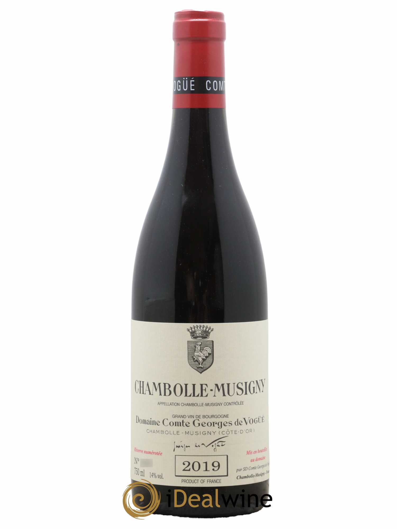 Chambolle-Musigny Comte Georges de Vogüé 2019 - Lot de 1 bouteille - 0
