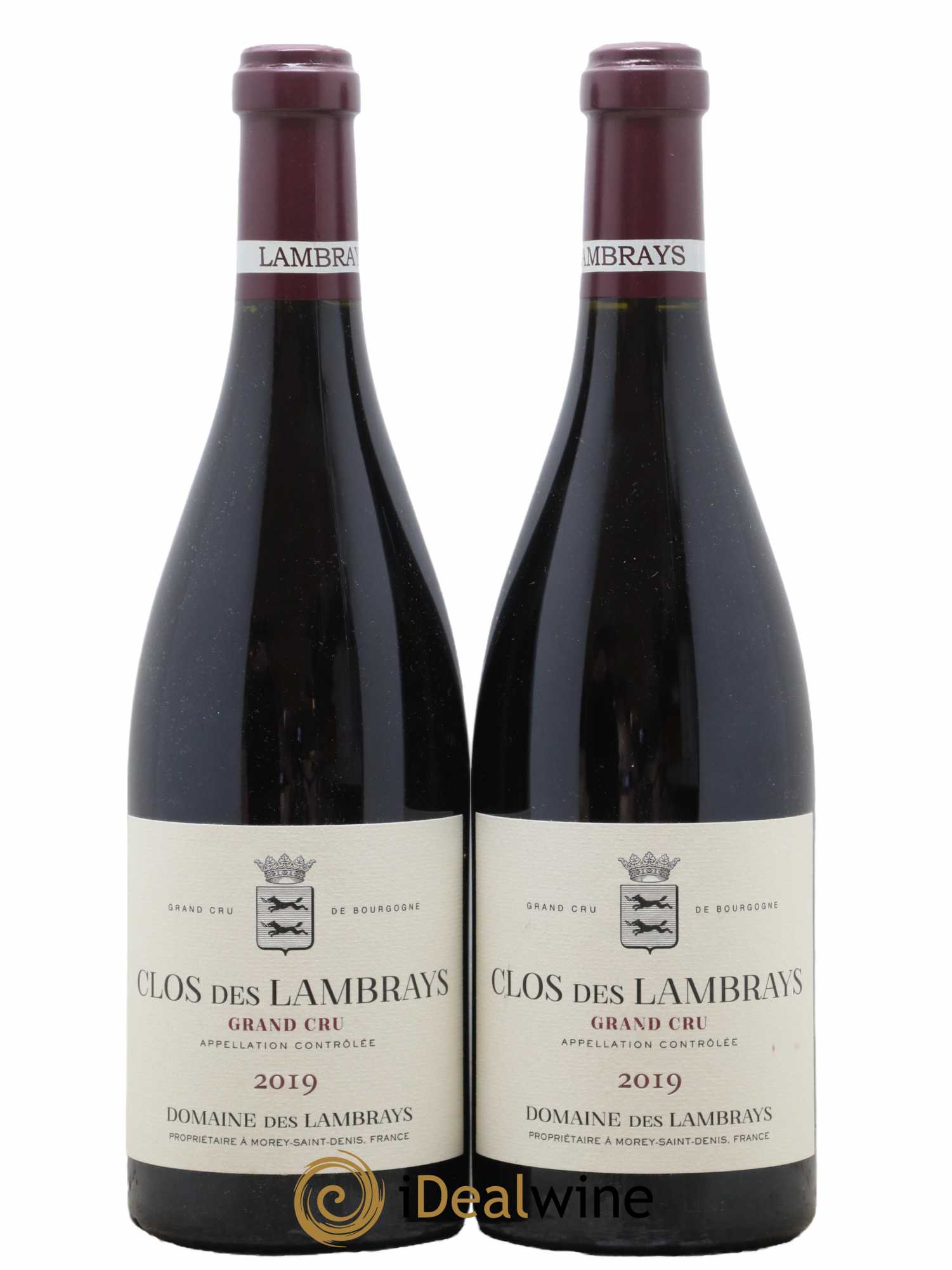 Clos des Lambrays Grand Cru Domaine des Lambrays 2019 - Lot de 2 bouteilles - 0