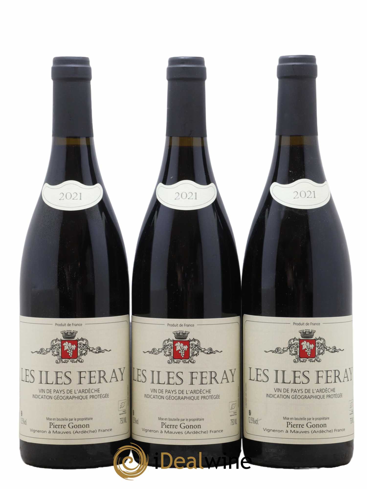 Ardèche Les Iles Feray Gonon (Domaine) 2021 - Lot de 3 bouteilles - 0