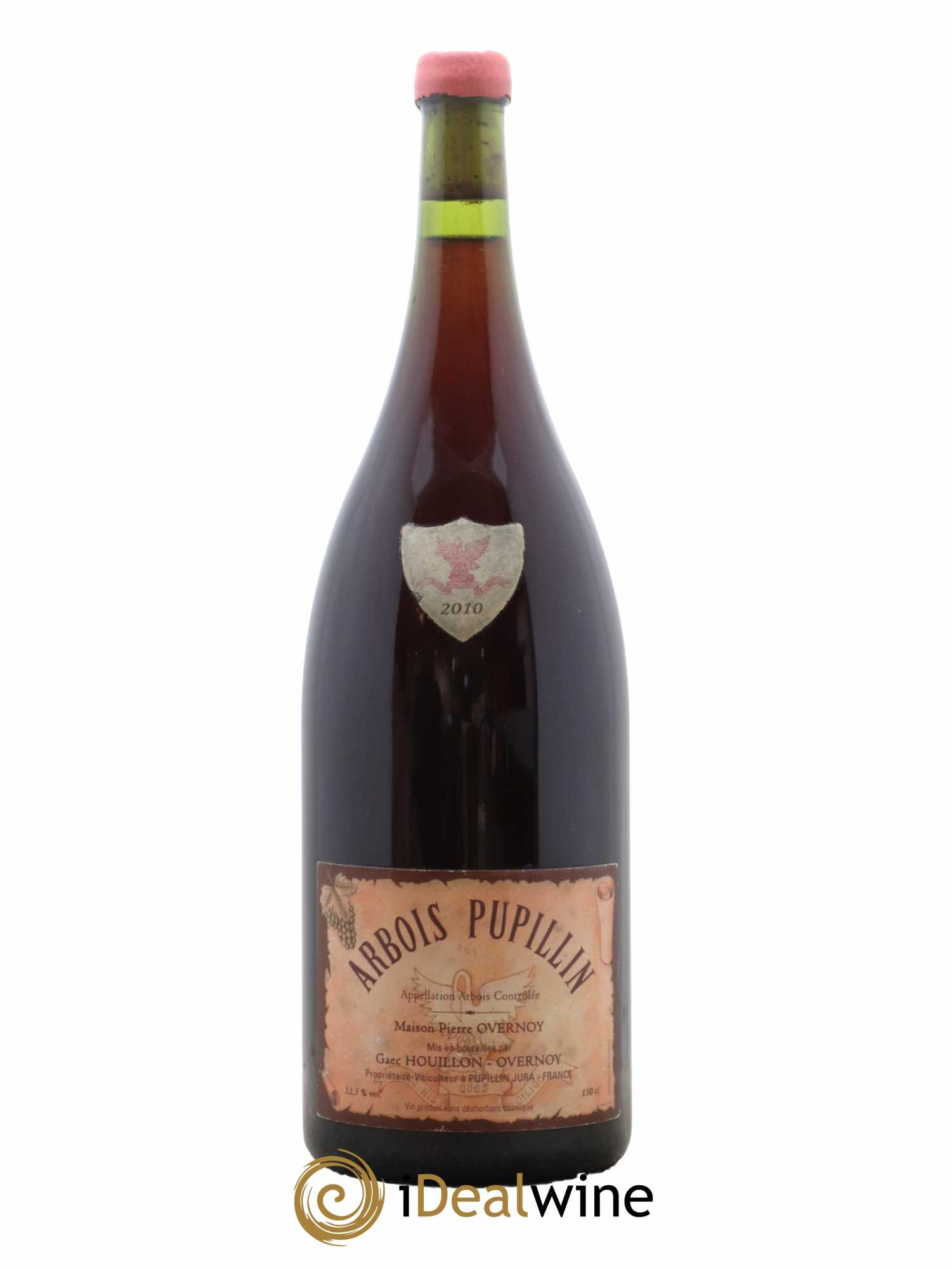 Arbois-Pupillin Poulsard (cire rouge) Overnoy-Houillon (Domaine) 2010 - Lot de 1 magnum - 0