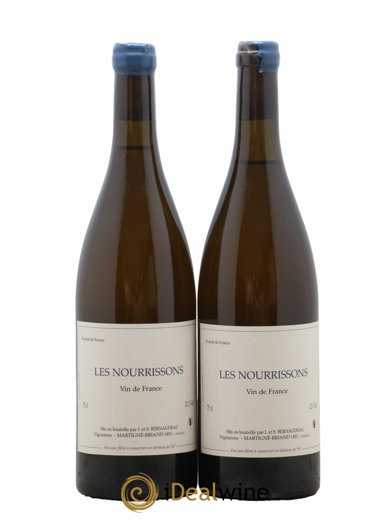 Vin de France Les Nourrissons Stéphane Bernaudeau 2012 - Lot de 2 bouteilles - 0