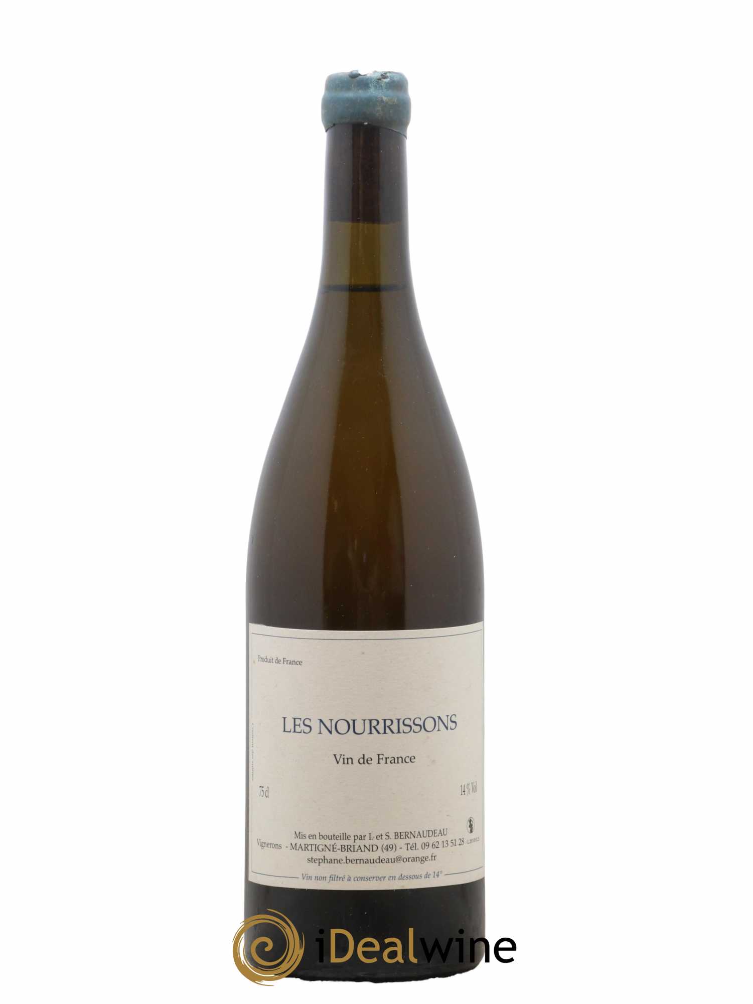 Vin de France Les Nourrissons Stéphane Bernaudeau 2010 - Lot de 1 bouteille - 0
