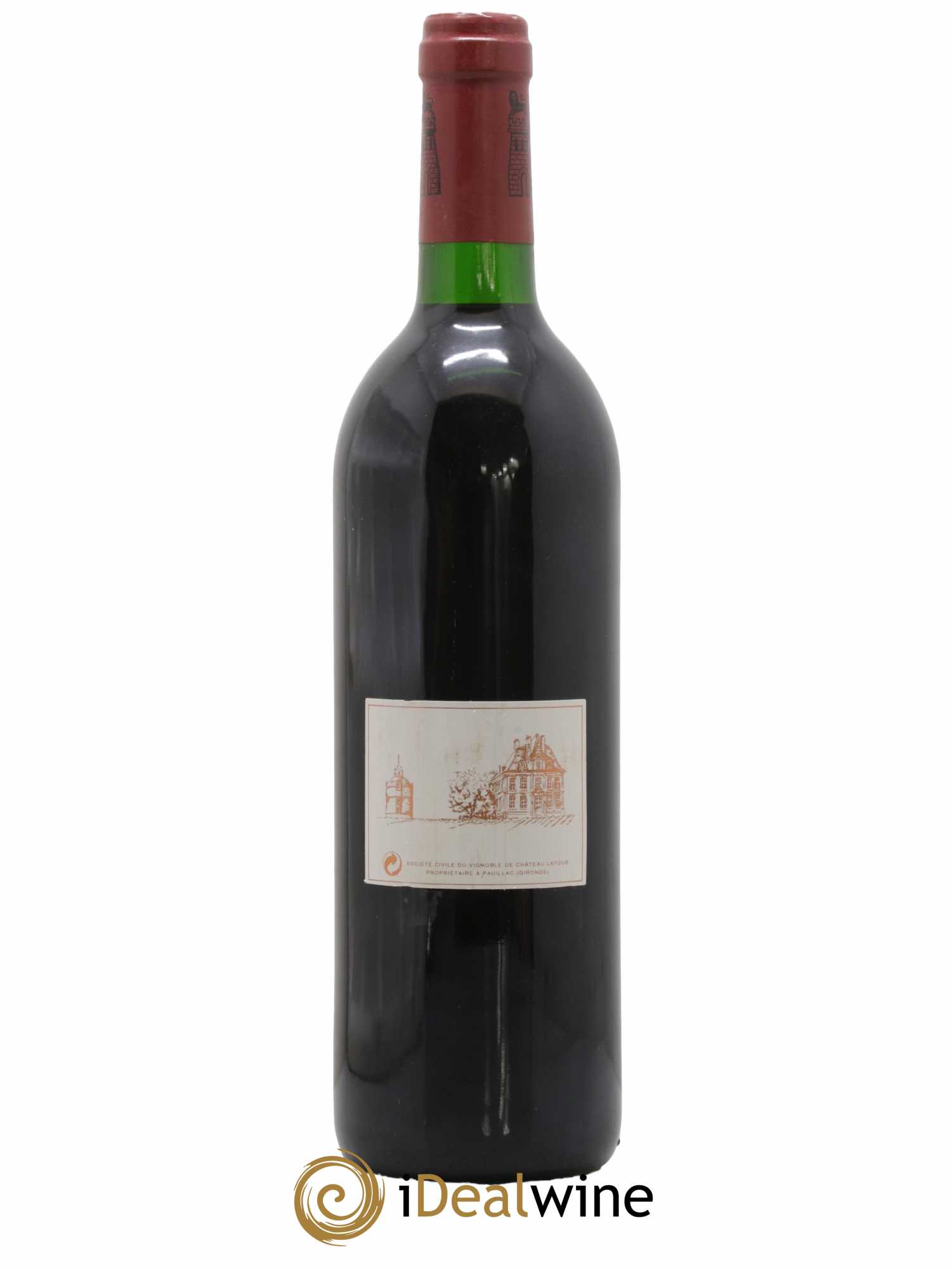 Château Latour 1er Grand Cru Classé 1993 - Lot de 1 bouteille - 1