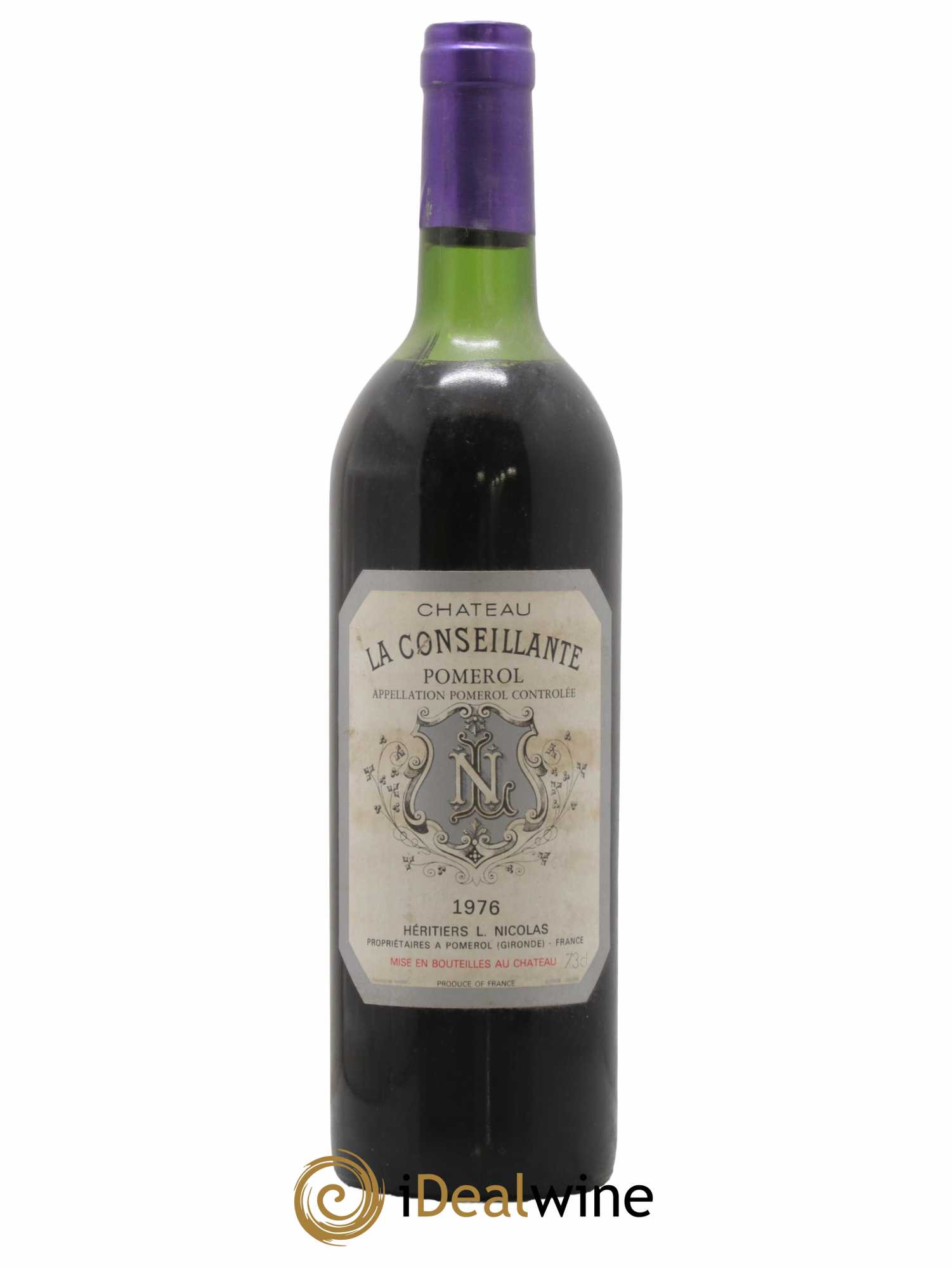 Château la Conseillante 1976 - Lot de 1 bouteille - 0