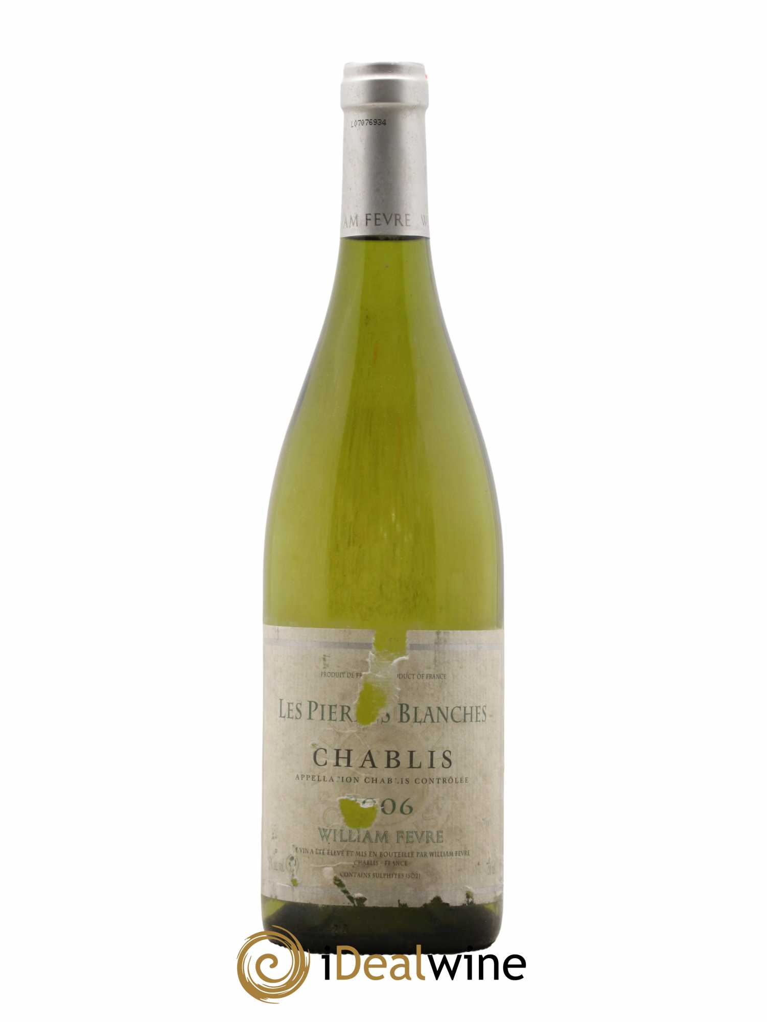 Chablis William Fèvre Les Pierres Blanches 2006 - Lot de 1 bouteille - 0