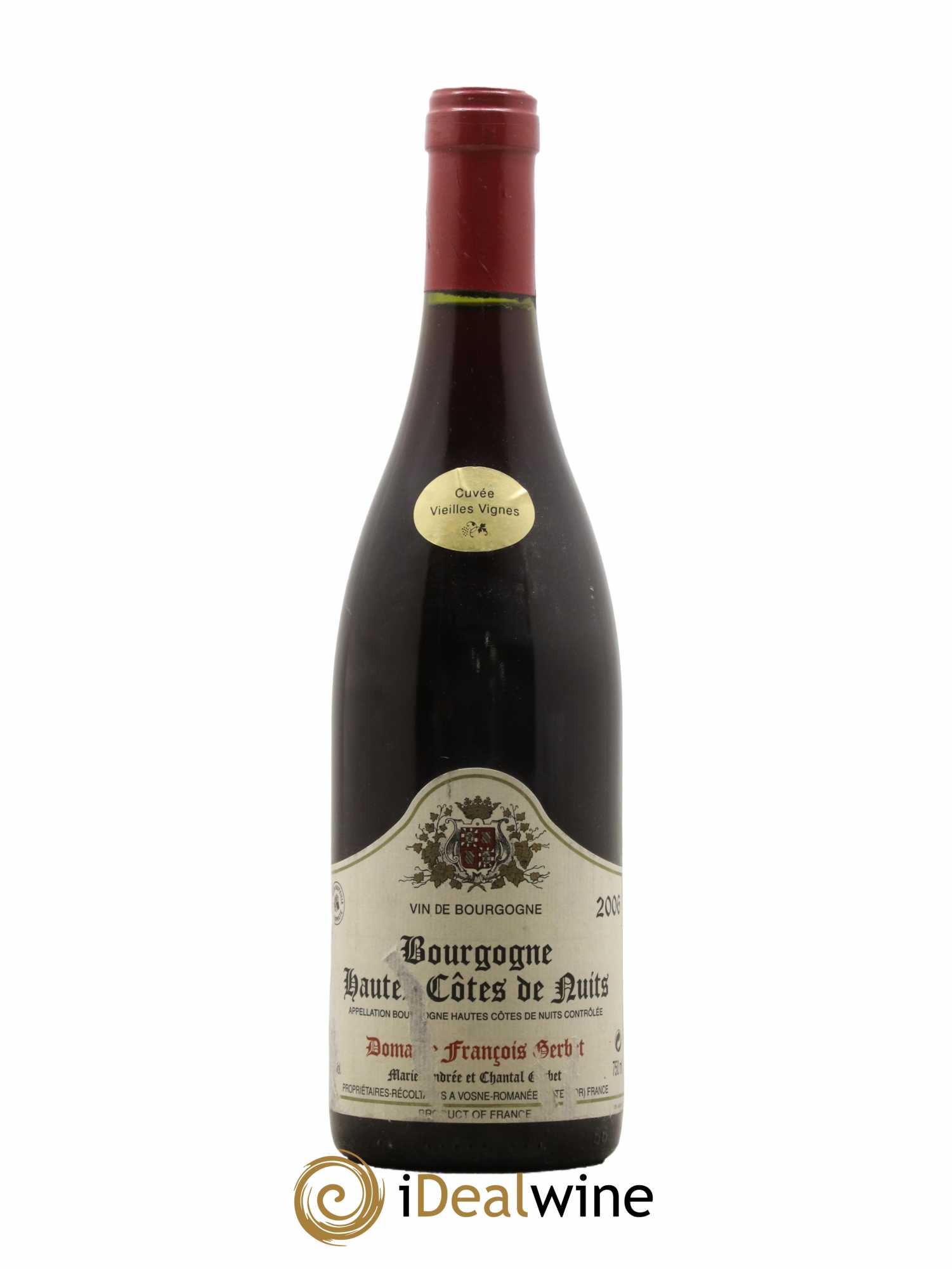 Hautes-Côtes de Nuits Cuvée Vieilles Vignes Domaine François Gerbet 2006 - Lot de 1 bouteille - 0