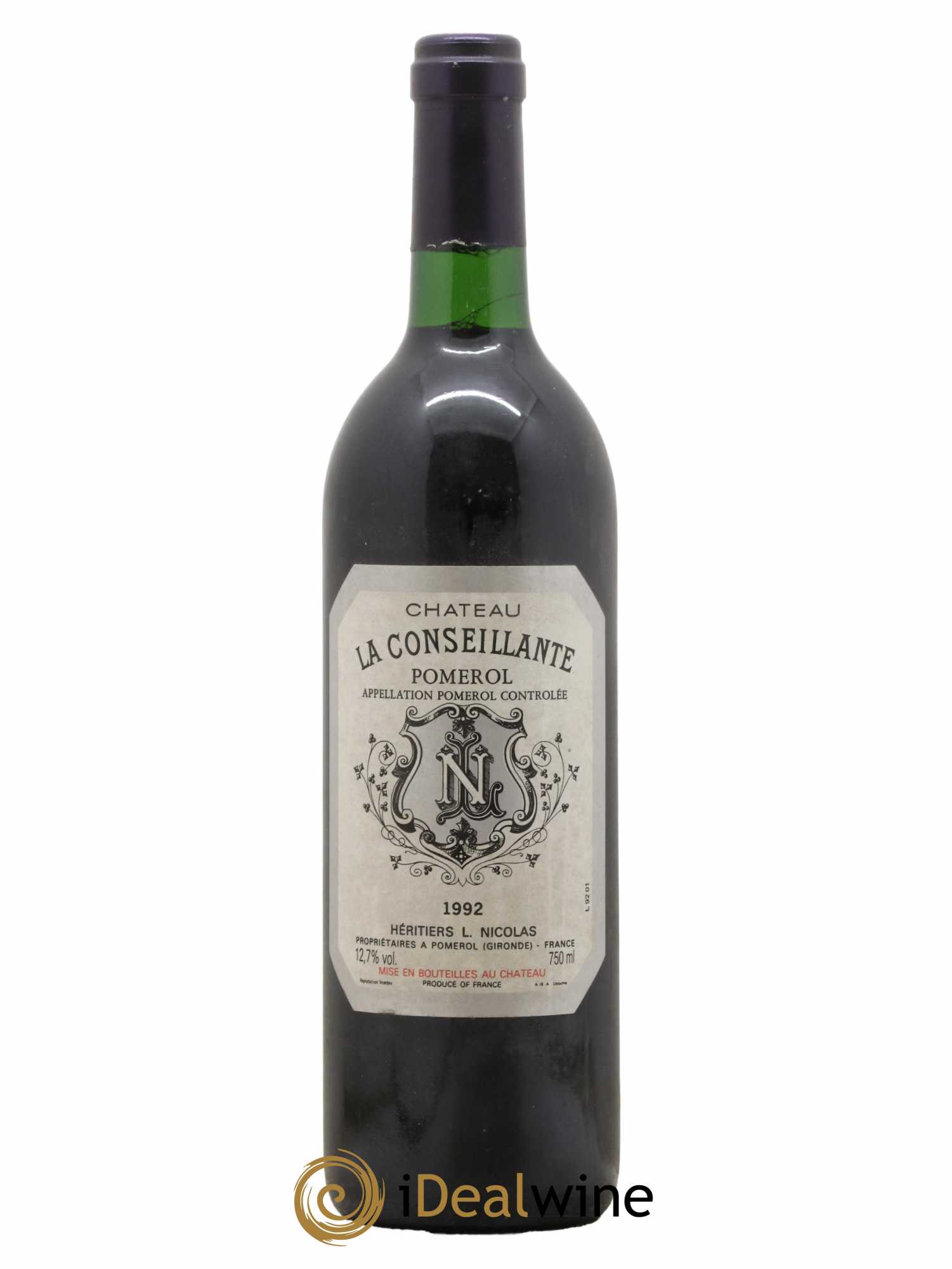 Château la Conseillante 1992 - Lot de 1 bouteille - 0