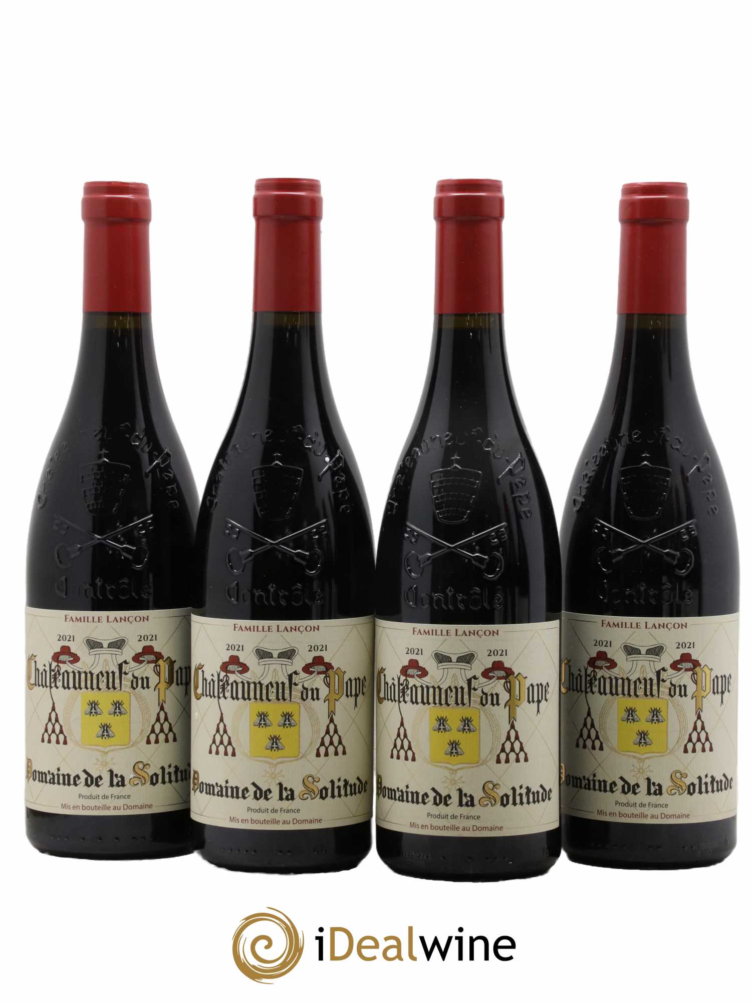 Châteauneuf-du-Pape Domaine De La Solitude 2021 - Lot de 4 bouteilles - 0
