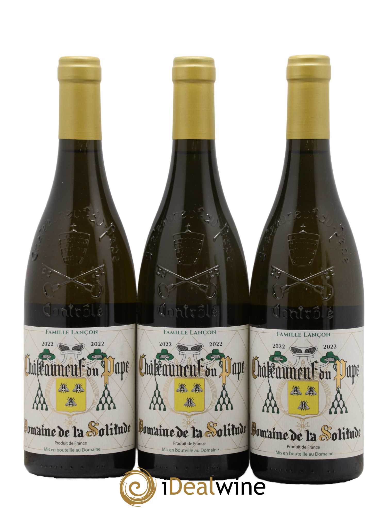 Châteauneuf-du-Pape Domaine De La Solitude 2022 - Lot de 3 bouteilles - 0