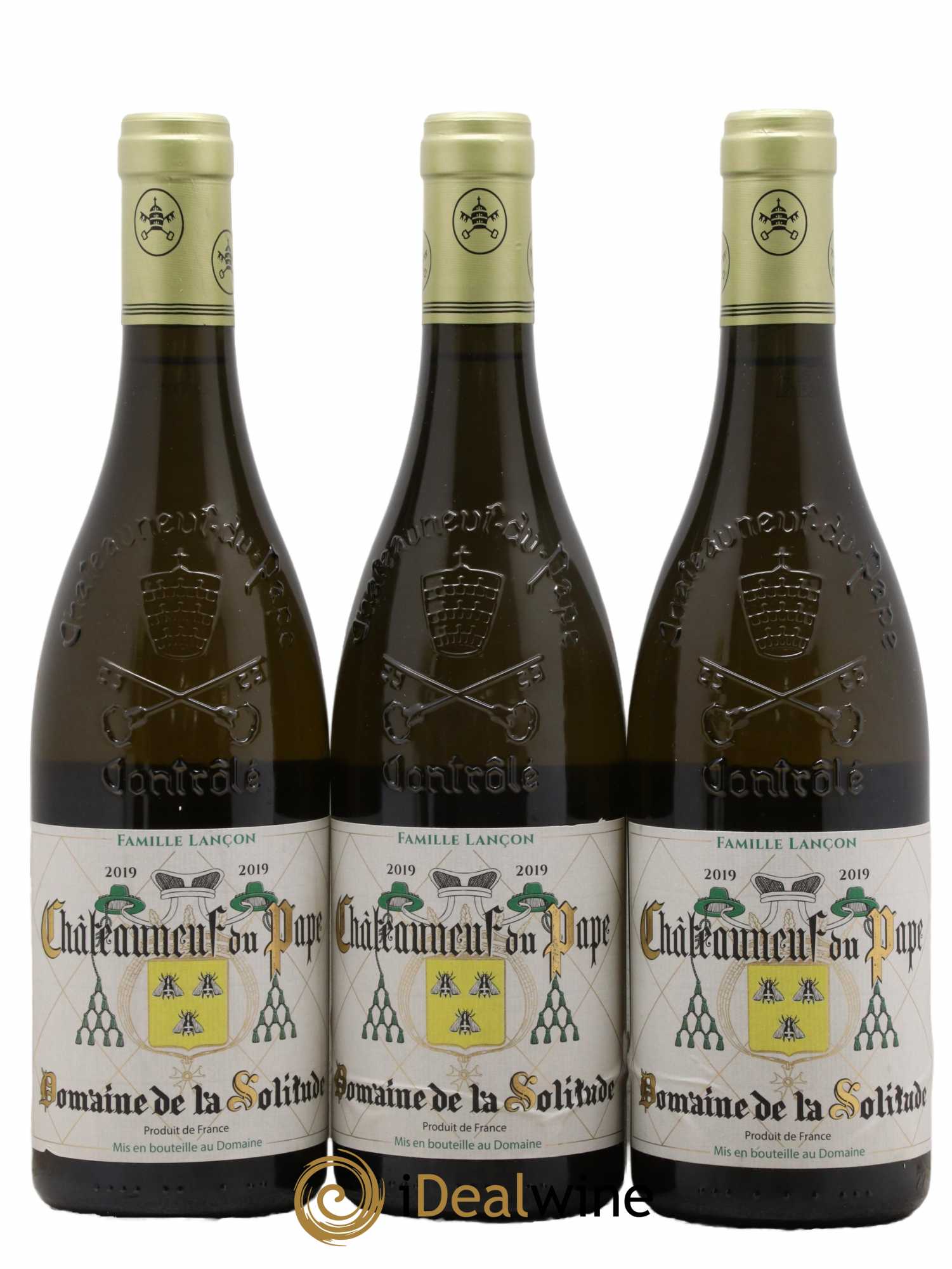 Châteauneuf-du-Pape Domaine De La Solitude 2019 - Lot de 3 bouteilles - 0