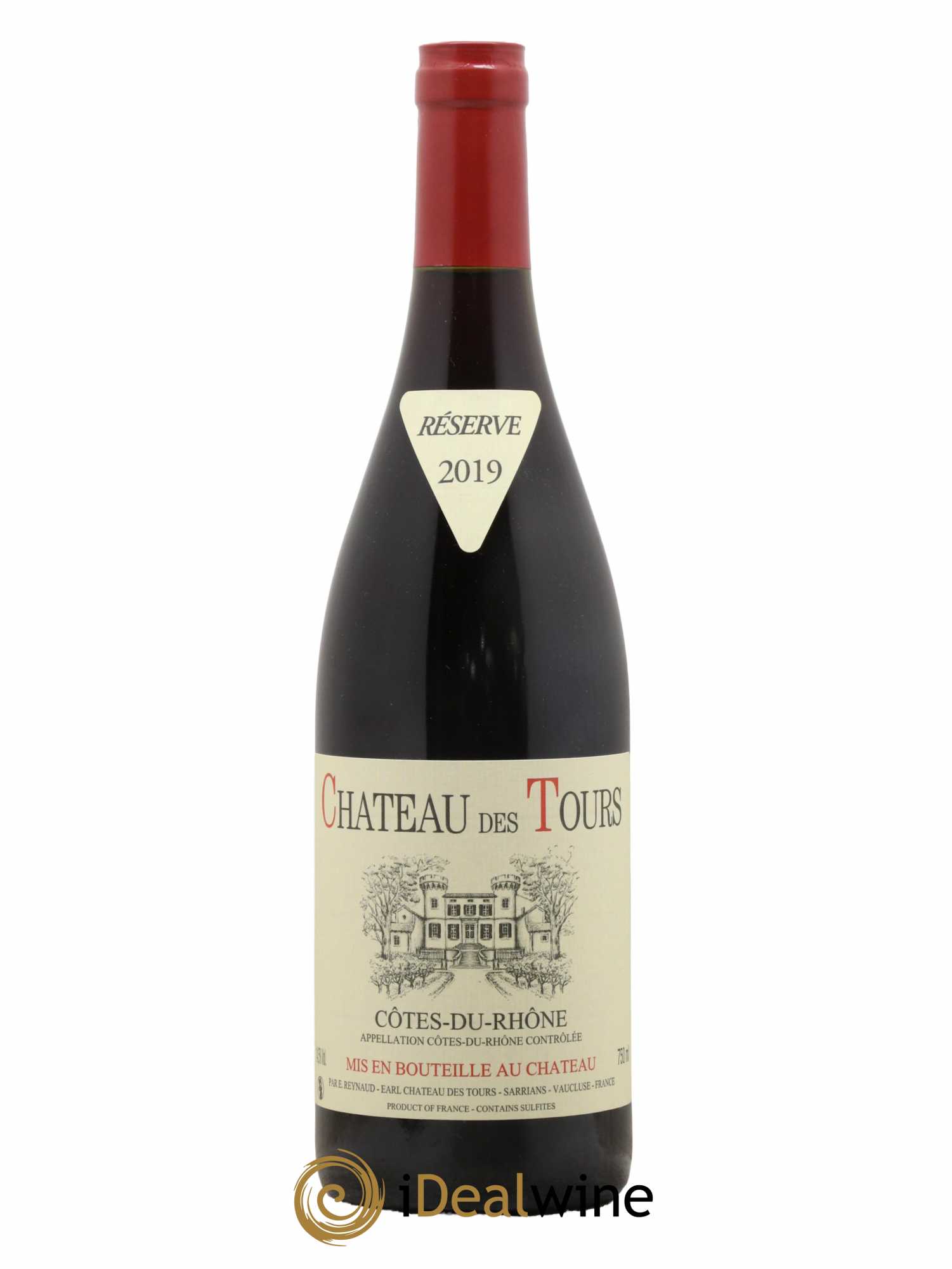 Côtes-du-Rhône Château des Tours Emmanuel Reynaud 2019 - Lot de 1 bouteille - 0