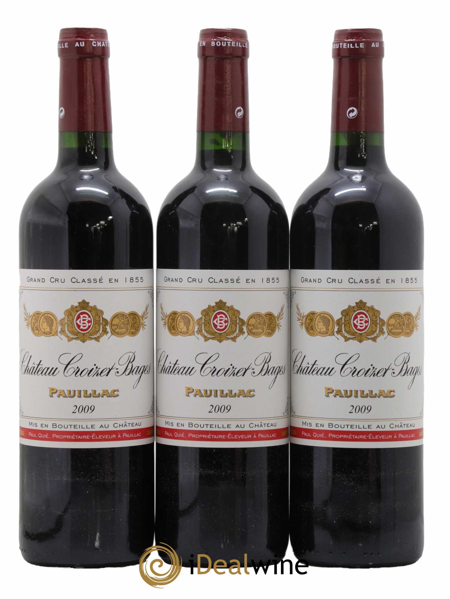 Château Croizet Bages 5ème Grand Cru Classé 2009 - Lot de 6 bouteilles - 2