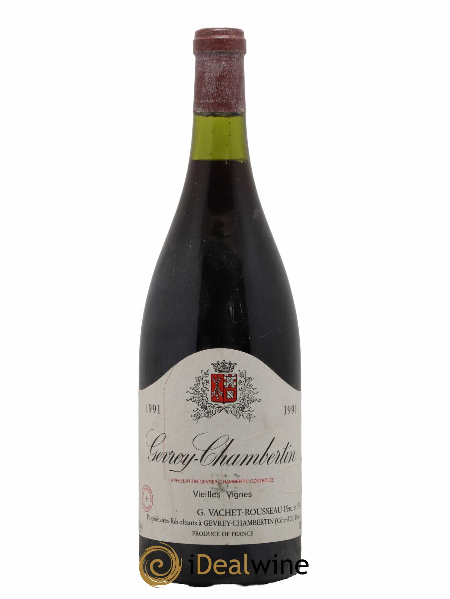 Gevrey-Chambertin Vieilles Vignes Vachet-Rousseau 1991 - Lot de 1 magnum - 0