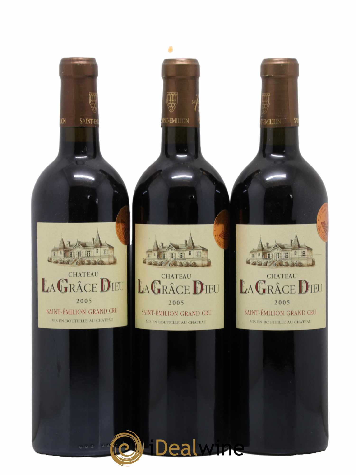 Château la Grâce Dieu 2005 - Lot de 12 bouteilles - 1