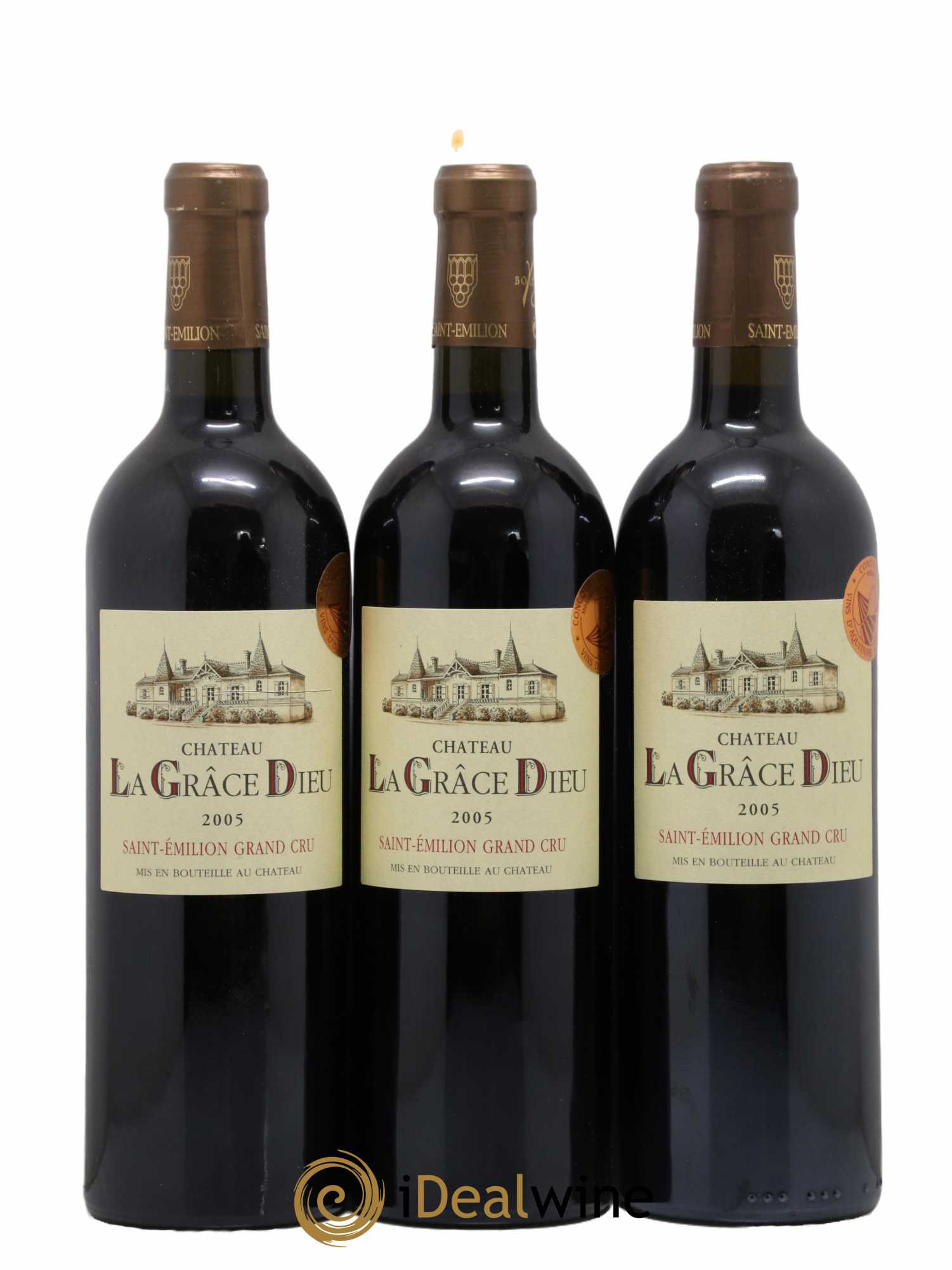 Château la Grâce Dieu 2005 - Lot de 12 bouteilles - 2