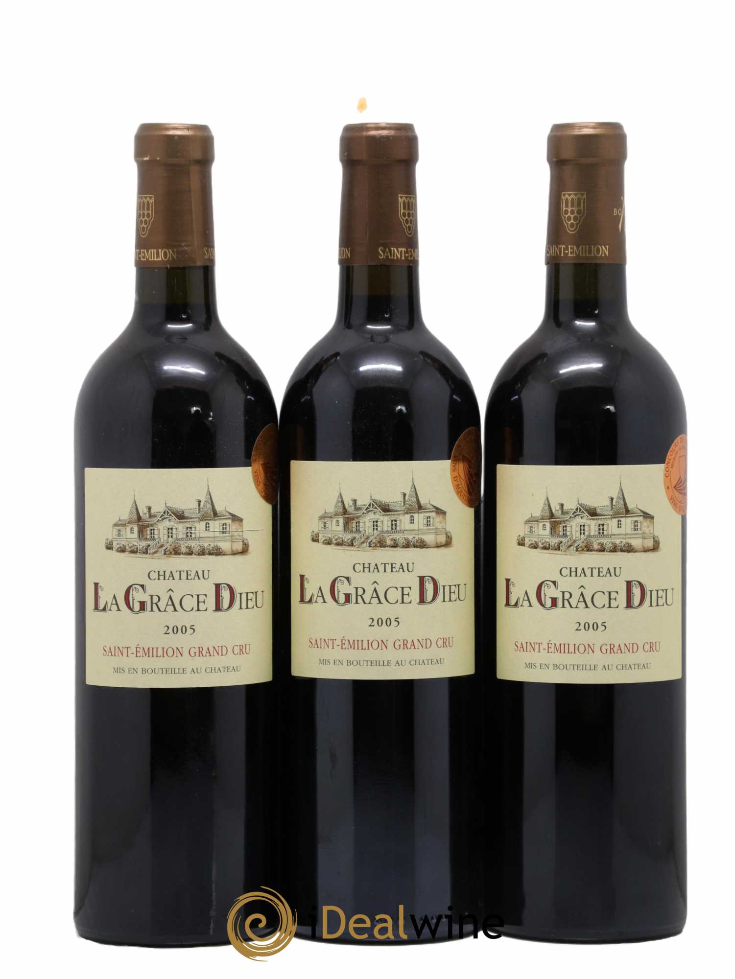 Château la Grâce Dieu 2005 - Lot de 12 bouteilles - 4
