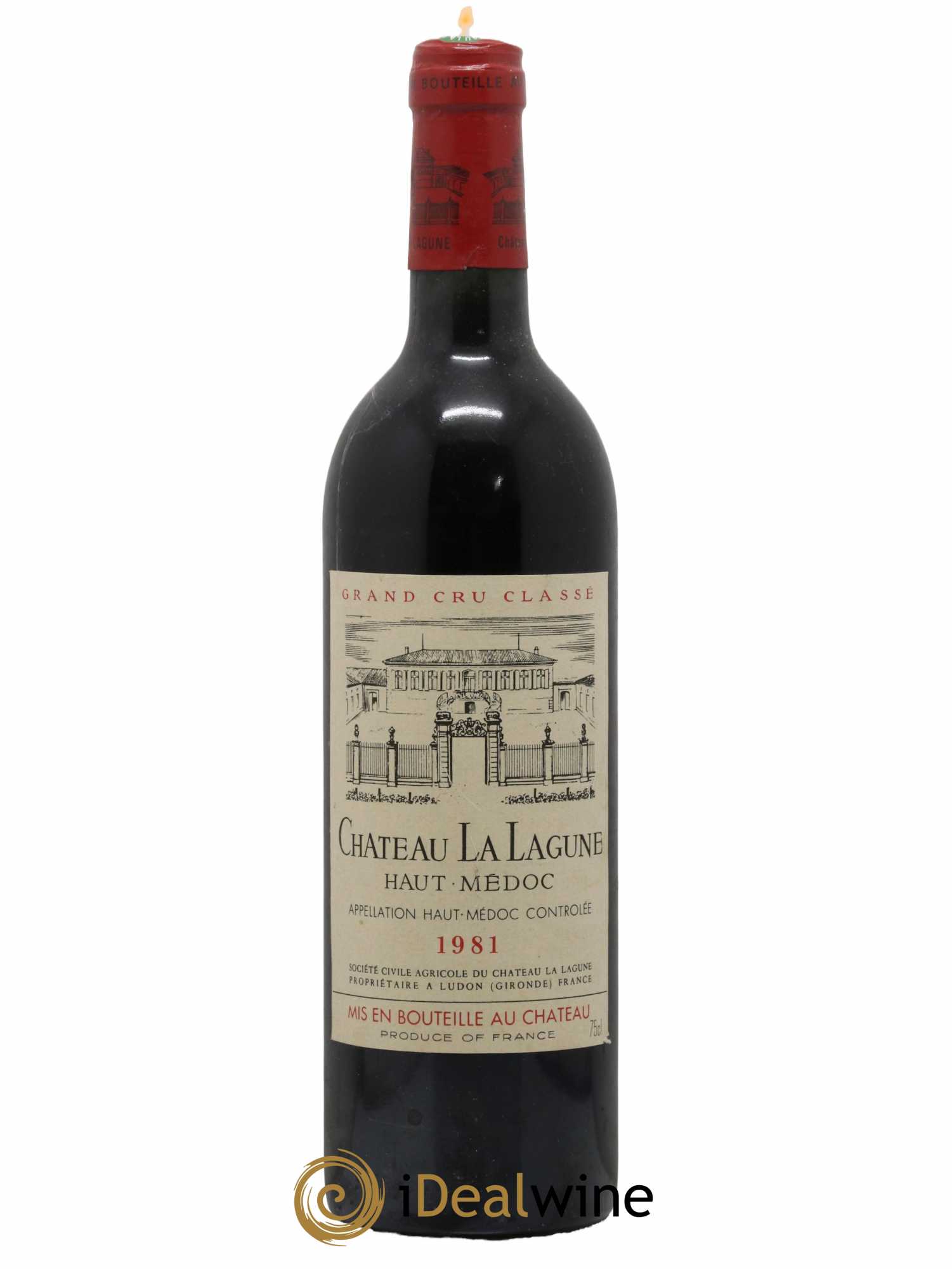 Château la Lagune 3ème Grand Cru Classé 1981 - Lot de 1 bouteille - 0