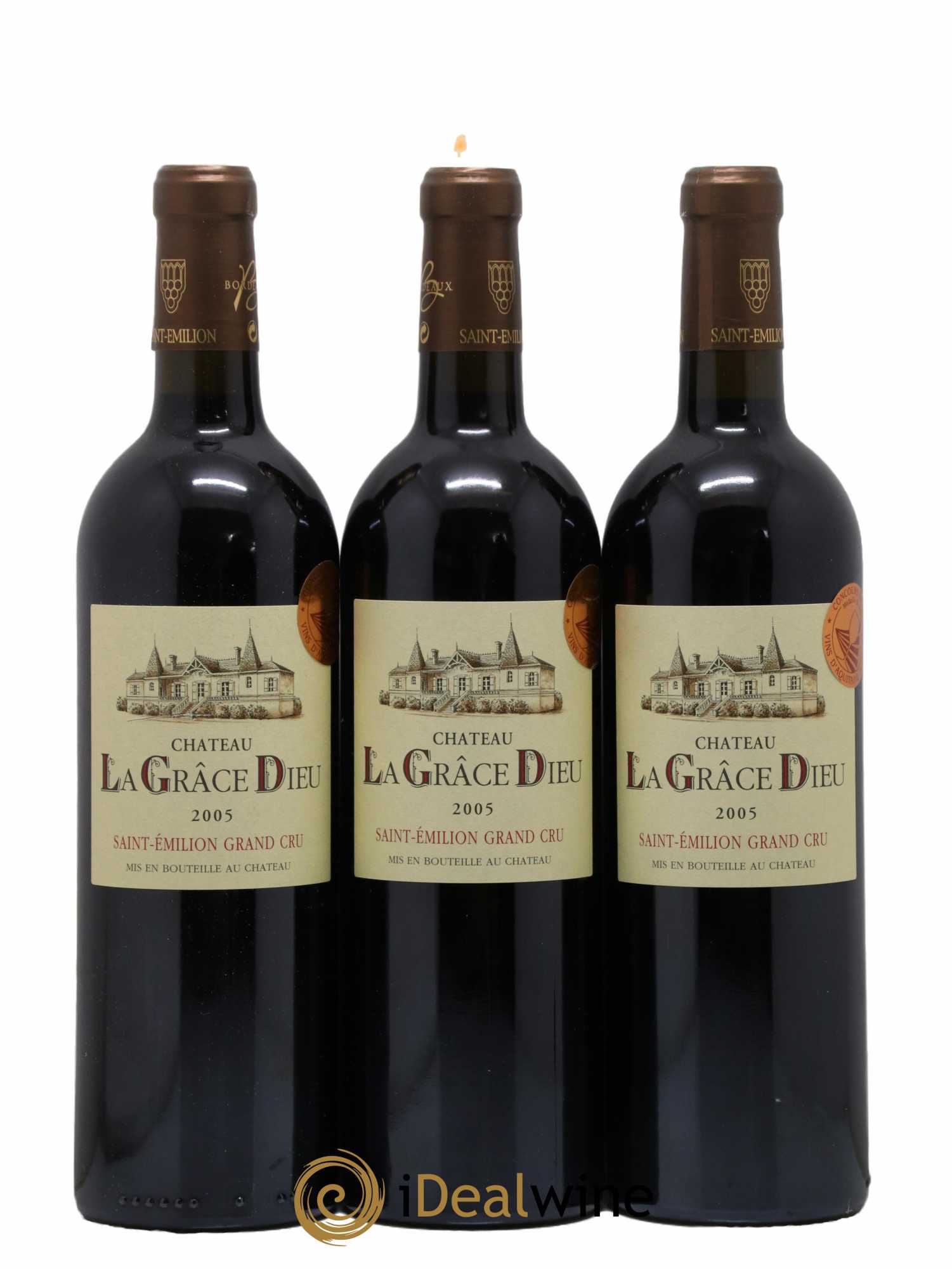 Château la Grâce Dieu 2005 - Lot de 6 bouteilles - 2