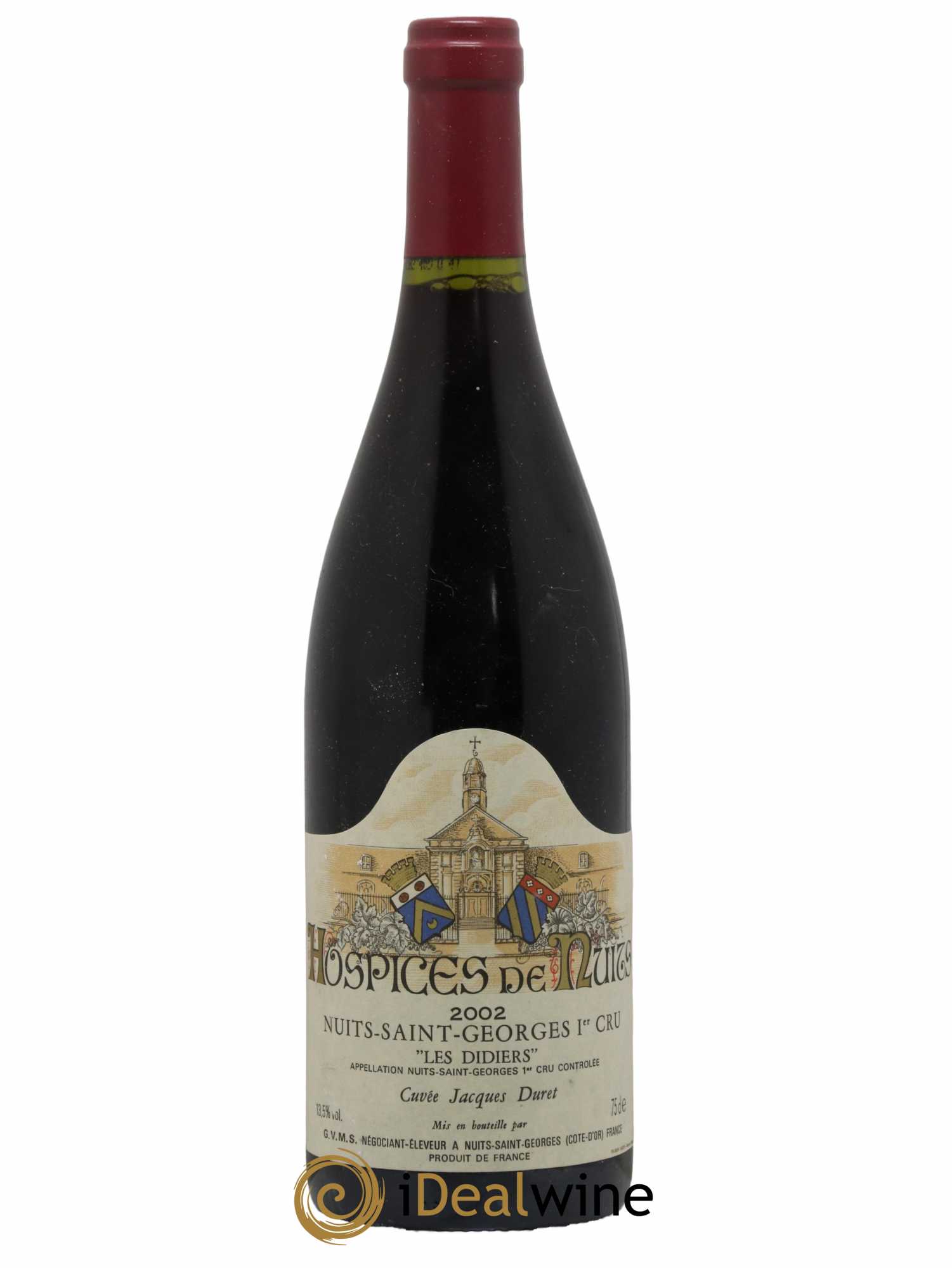Nuits-Saint-Georges 1er Cru Les Didiers Hospices de Nuits Hubert Lignier (Domaine) 2002 - Lot de 1 bouteille - 0