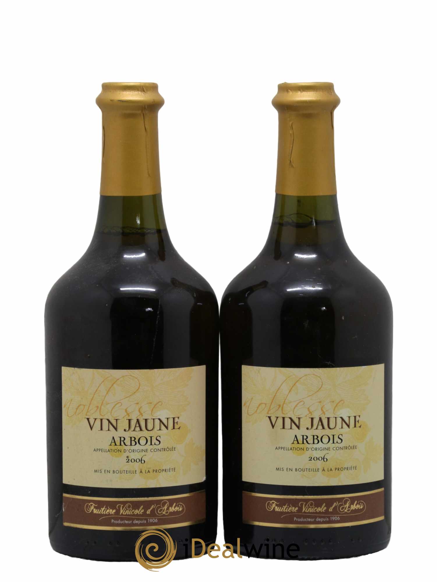Arbois Vin Jaune Fruitière Vinicole 2006 - Lotto di 2 bottiglie - 0