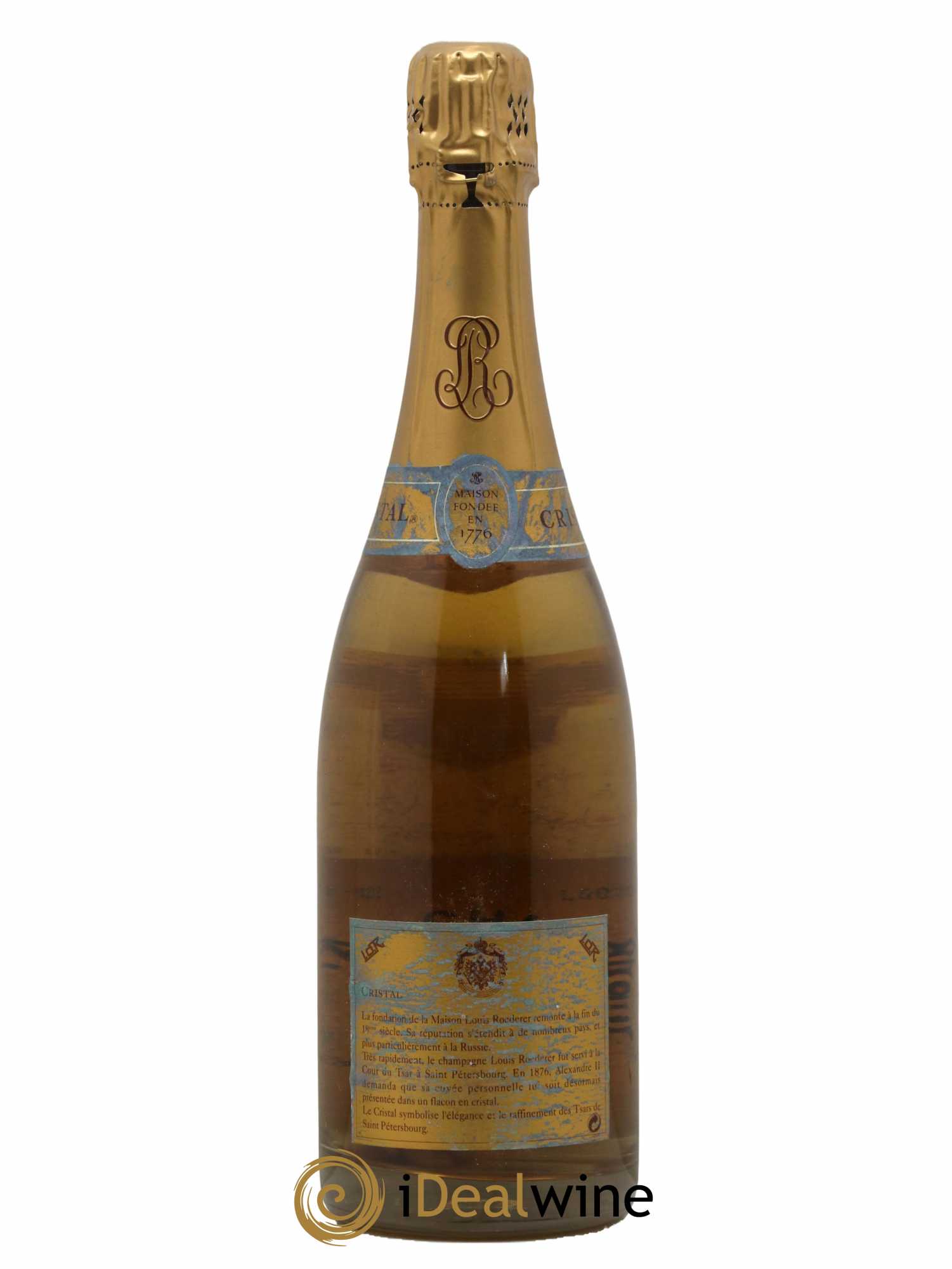Cristal Louis Roederer Brut 1990 - Lot de 1 bouteille - 1
