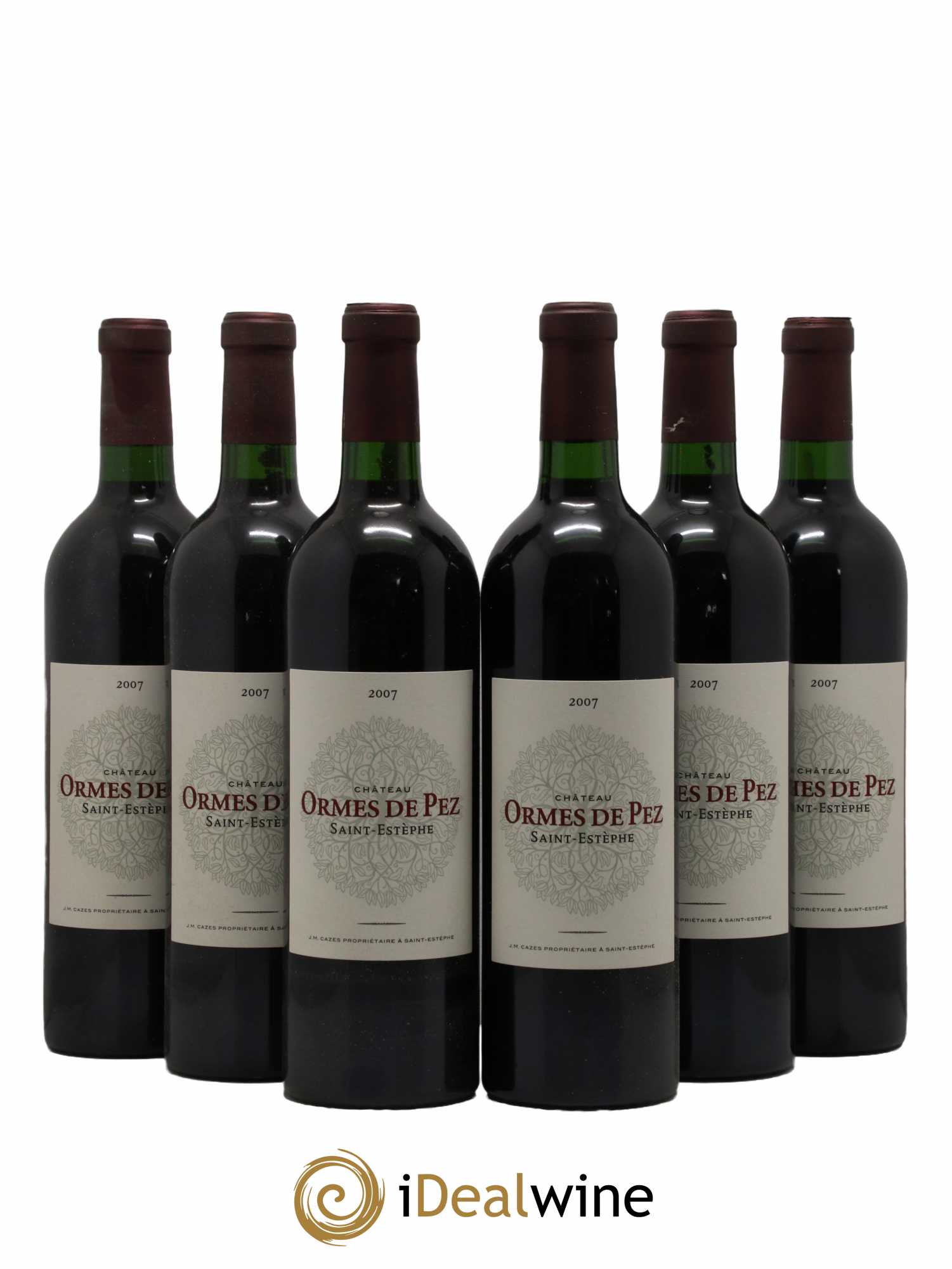 Château les Ormes de Pez 2007 - Lot de 6 bouteilles - 0