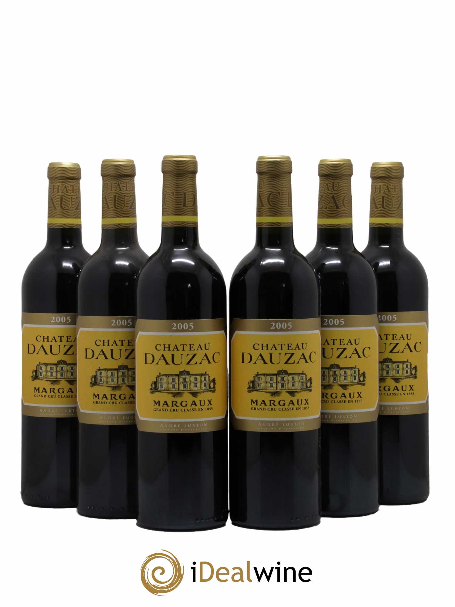 Château Dauzac 5ème Grand Cru Classé 2005 - Lot de 6 bouteilles - 0