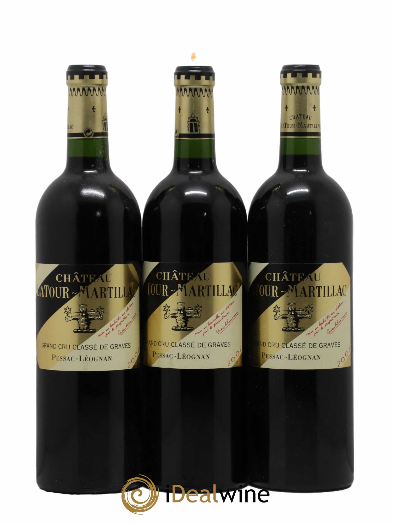 Château Latour-Martillac Cru Classé de Graves 2007 - Lot de 6 bouteilles - 1