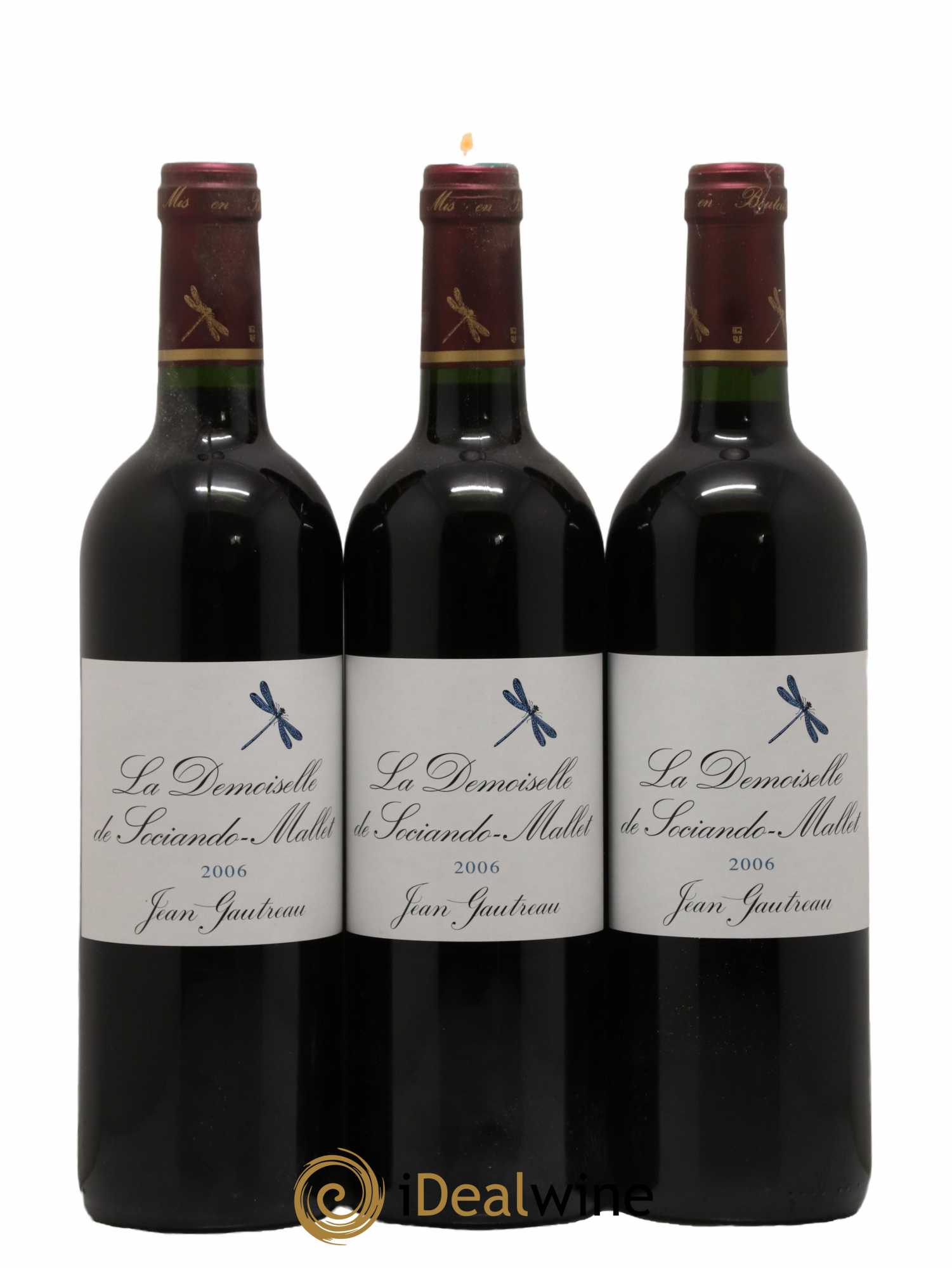 Demoiselle de Sociando Mallet Second Vin 2006 - Lot de 6 bouteilles - 1