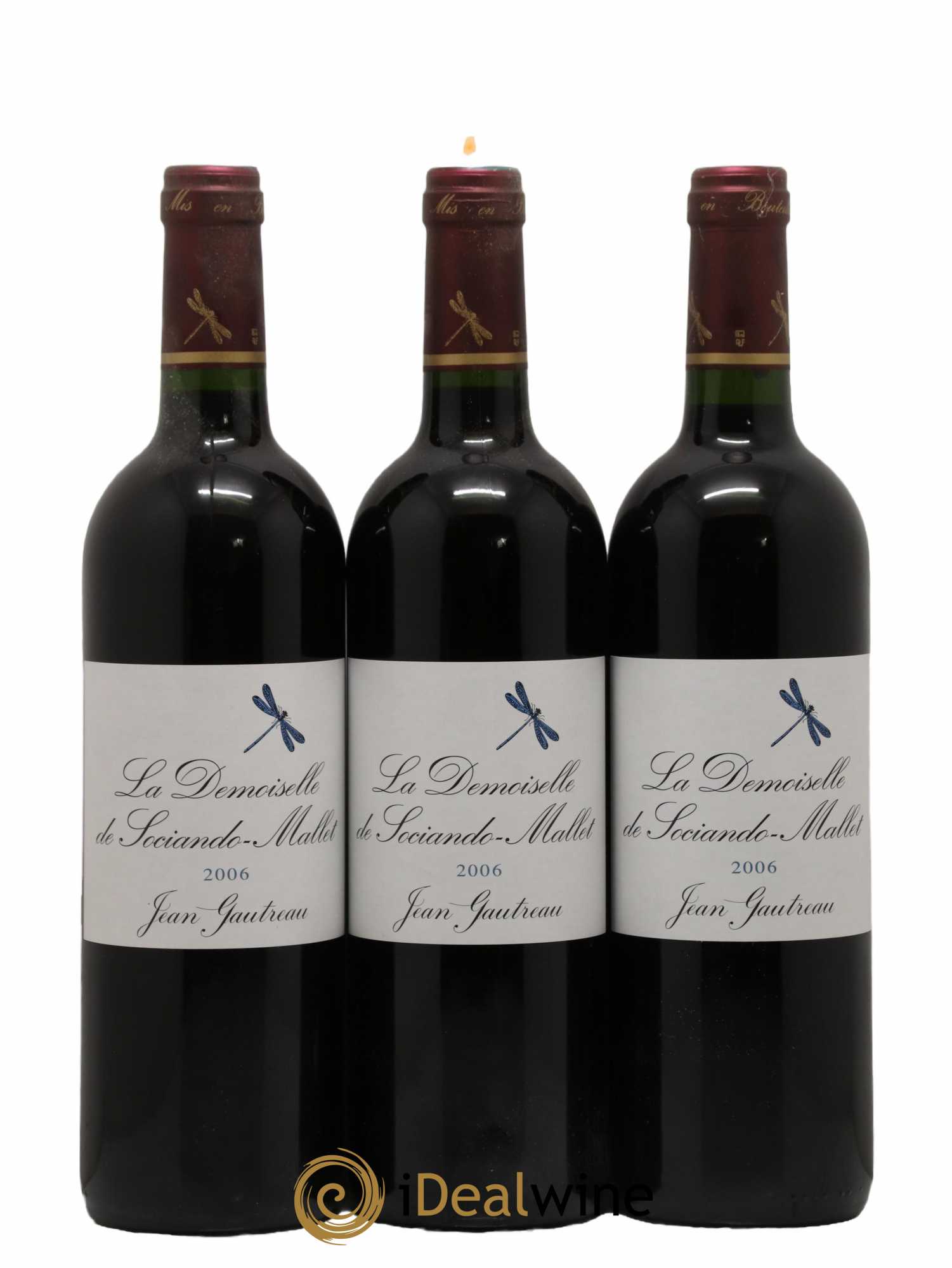 Demoiselle de Sociando Mallet Second Vin 2006 - Lot de 6 bouteilles - 2