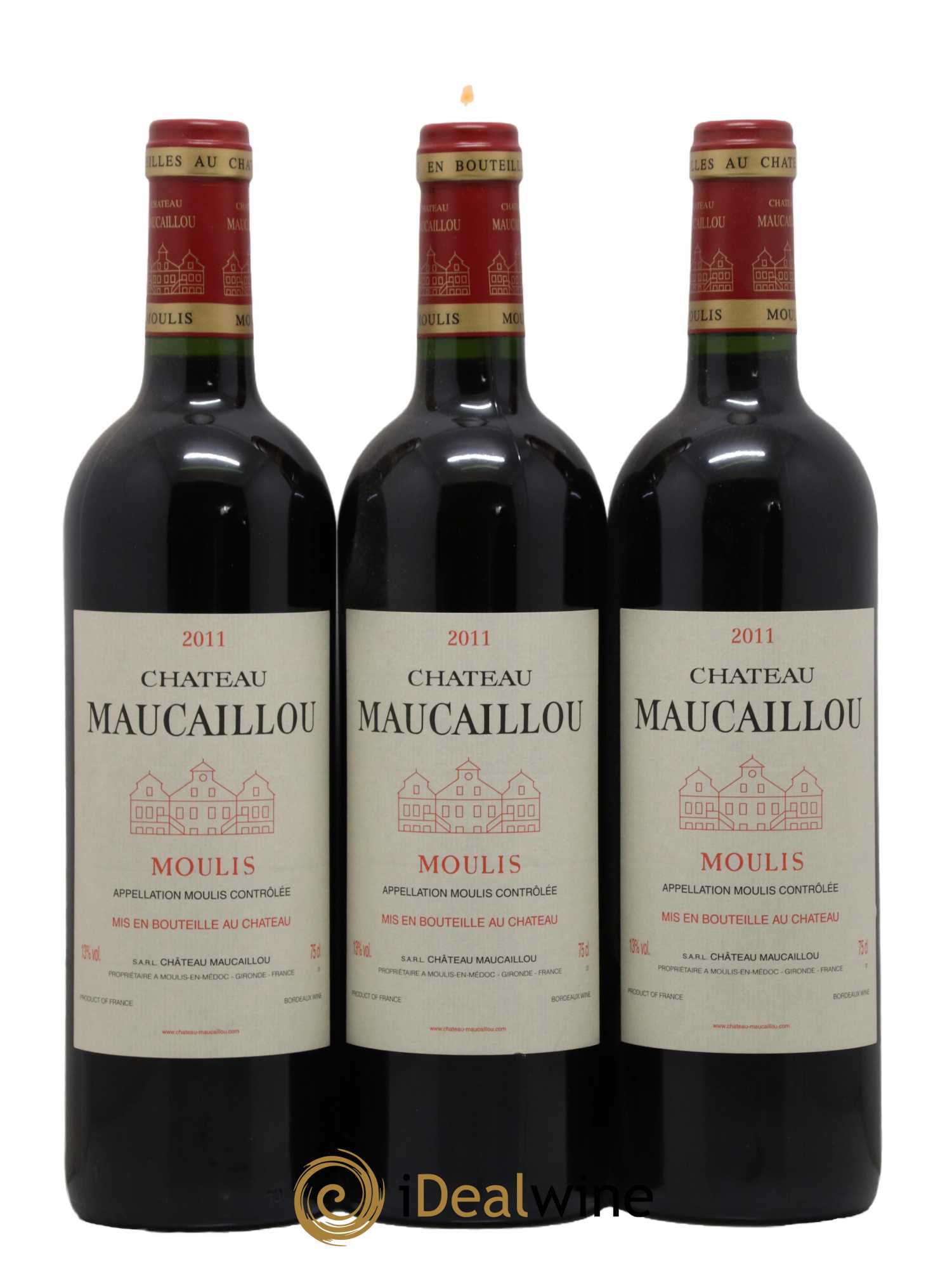 Château Maucaillou 2011 - Lot de 6 bouteilles - 1