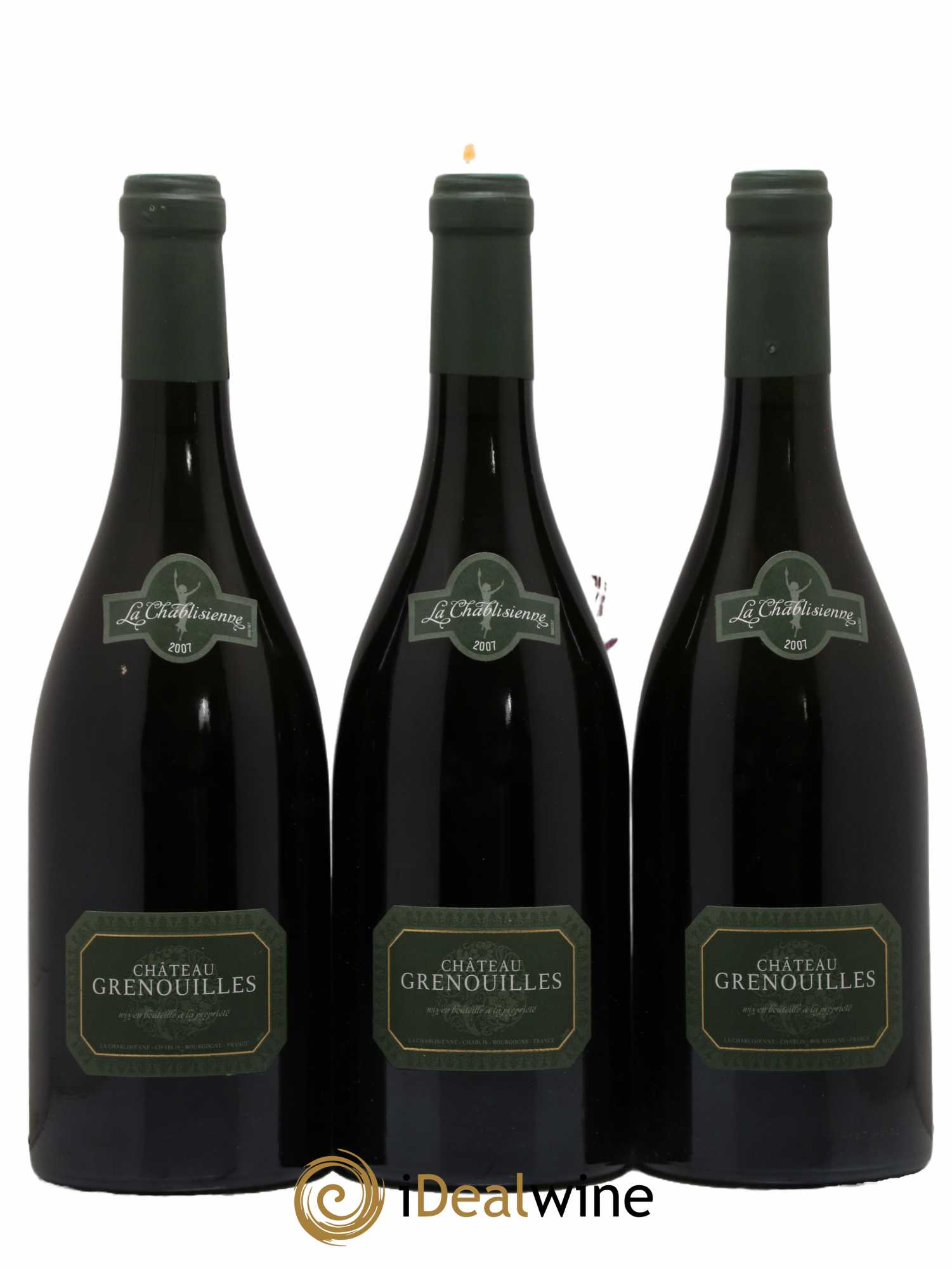 Chablis Grand Cru Grenouilles Château Grenouille - La Chablisienne 2007 - Lot de 6 bouteilles - 1