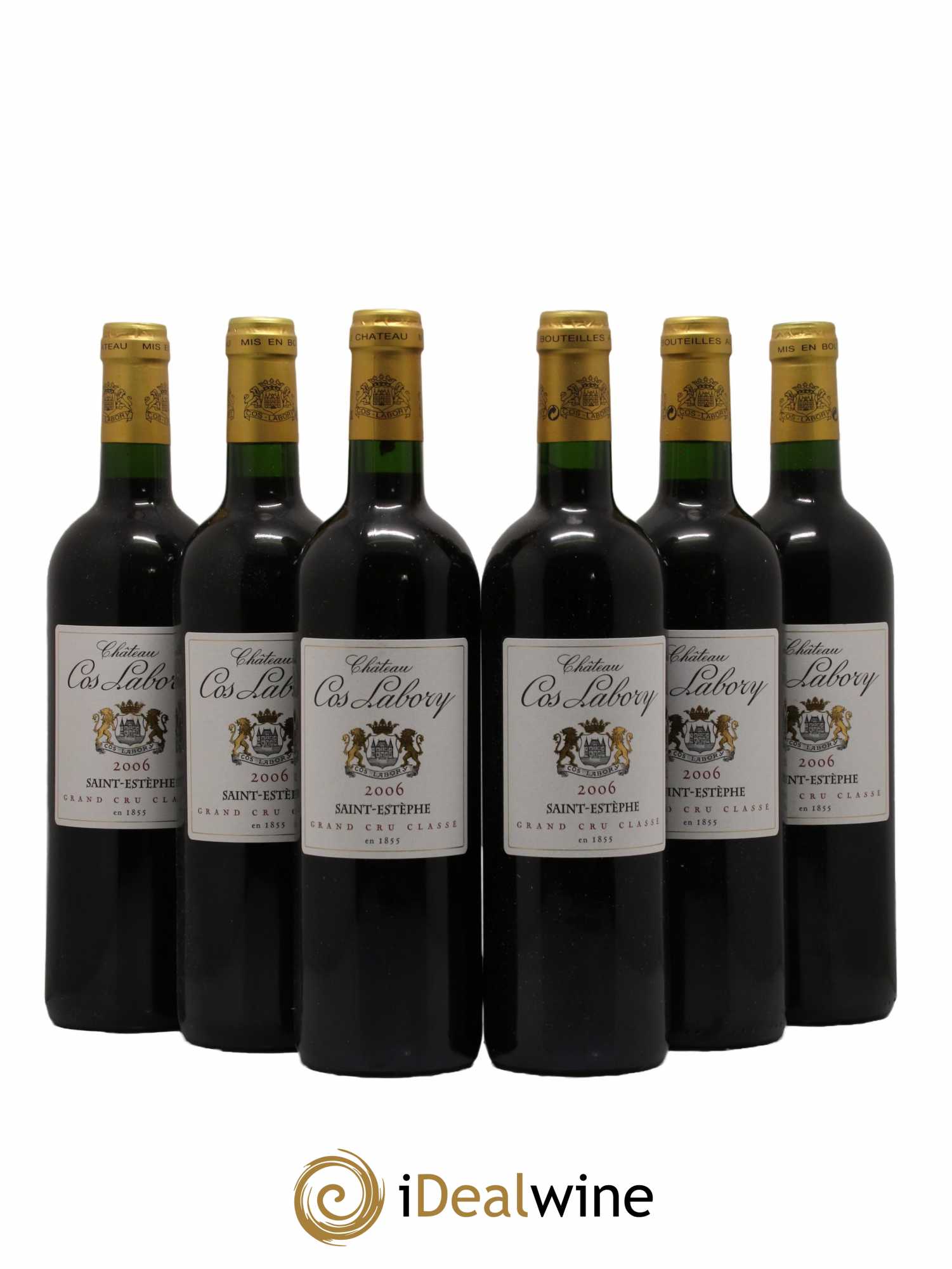 Château Cos Labory 5ème Grand Cru Classé 2006 - Lot de 6 bouteilles - 0