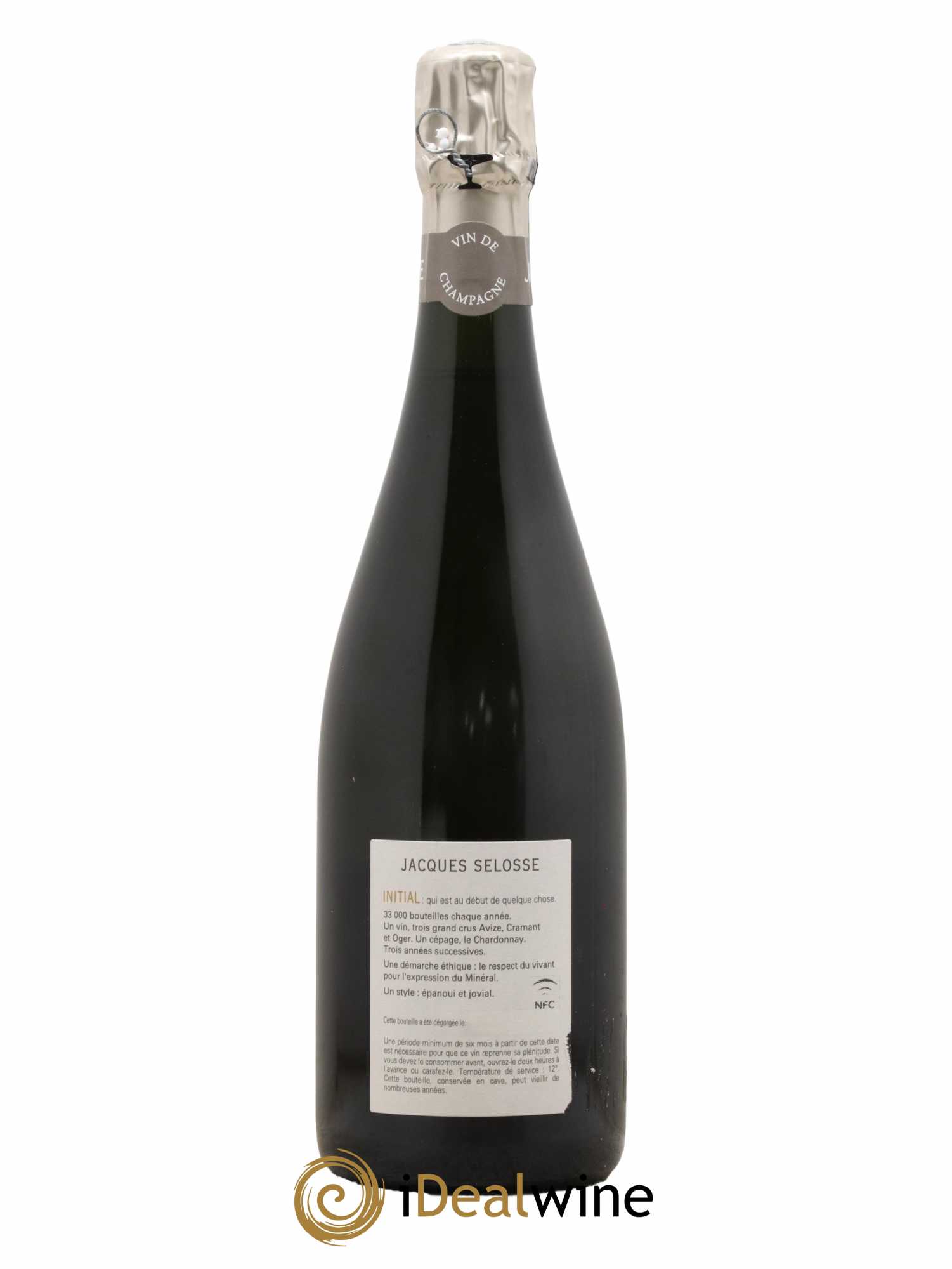 Initial Brut Jacques Selosse - Lot de 1 bouteille - 1