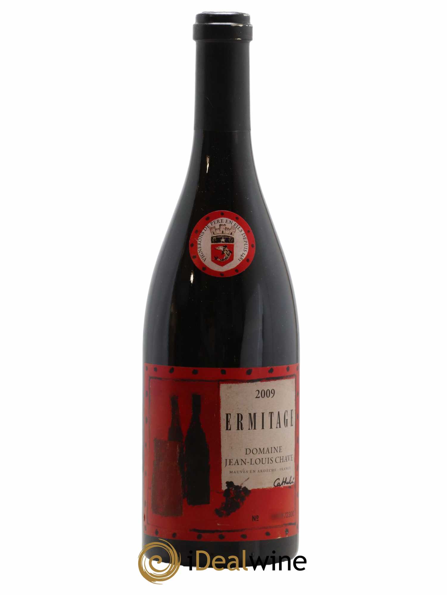 Hermitage Ermitage Cuvée Cathelin Jean-Louis Chave 2009 - Lot de 1 bouteille - 0