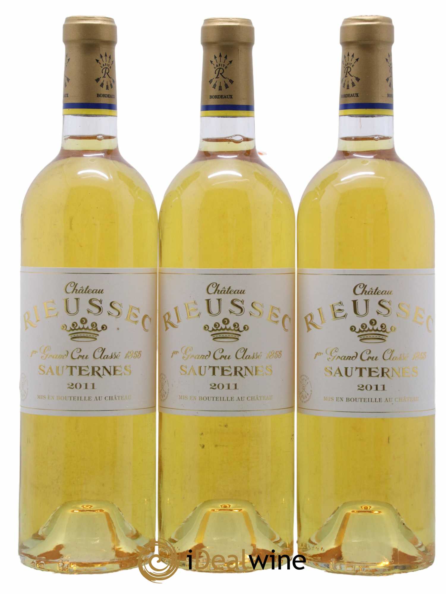 Château Rieussec 1er Grand Cru Classé 2011 - Lotto di 3 bottiglie - 0