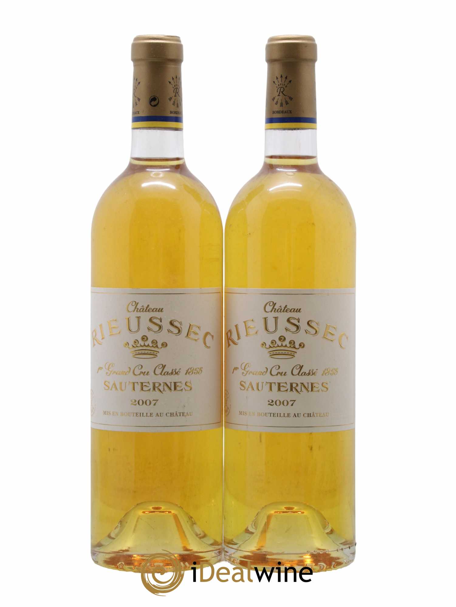 Château Rieussec 1er Grand Cru Classé 2007 - Lotto di 2 bottiglie - 0